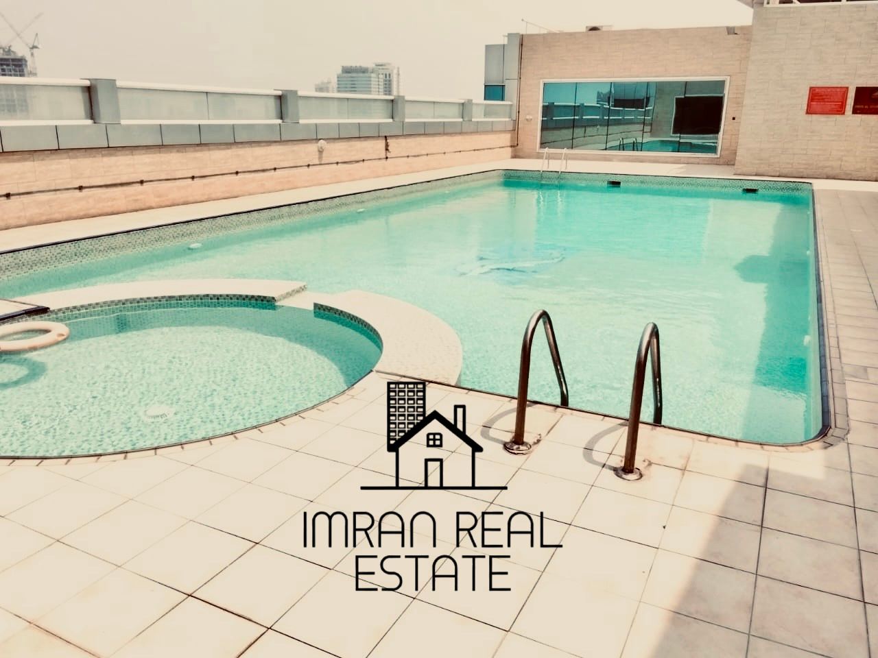Move-In Ready Spacious 1BHK | JMY FREE POOL FREE Balcony | Wardrobes | Family Building