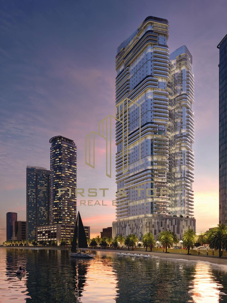 Joud Tower | 2BR+Maid's Room | High Floor