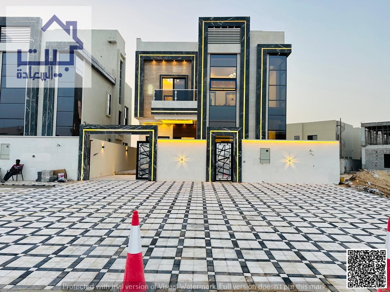 Modern villa – Al Helio 2,Ajman, registration fees included, special cash price, excellent location, freehold ownership for all nationalities
