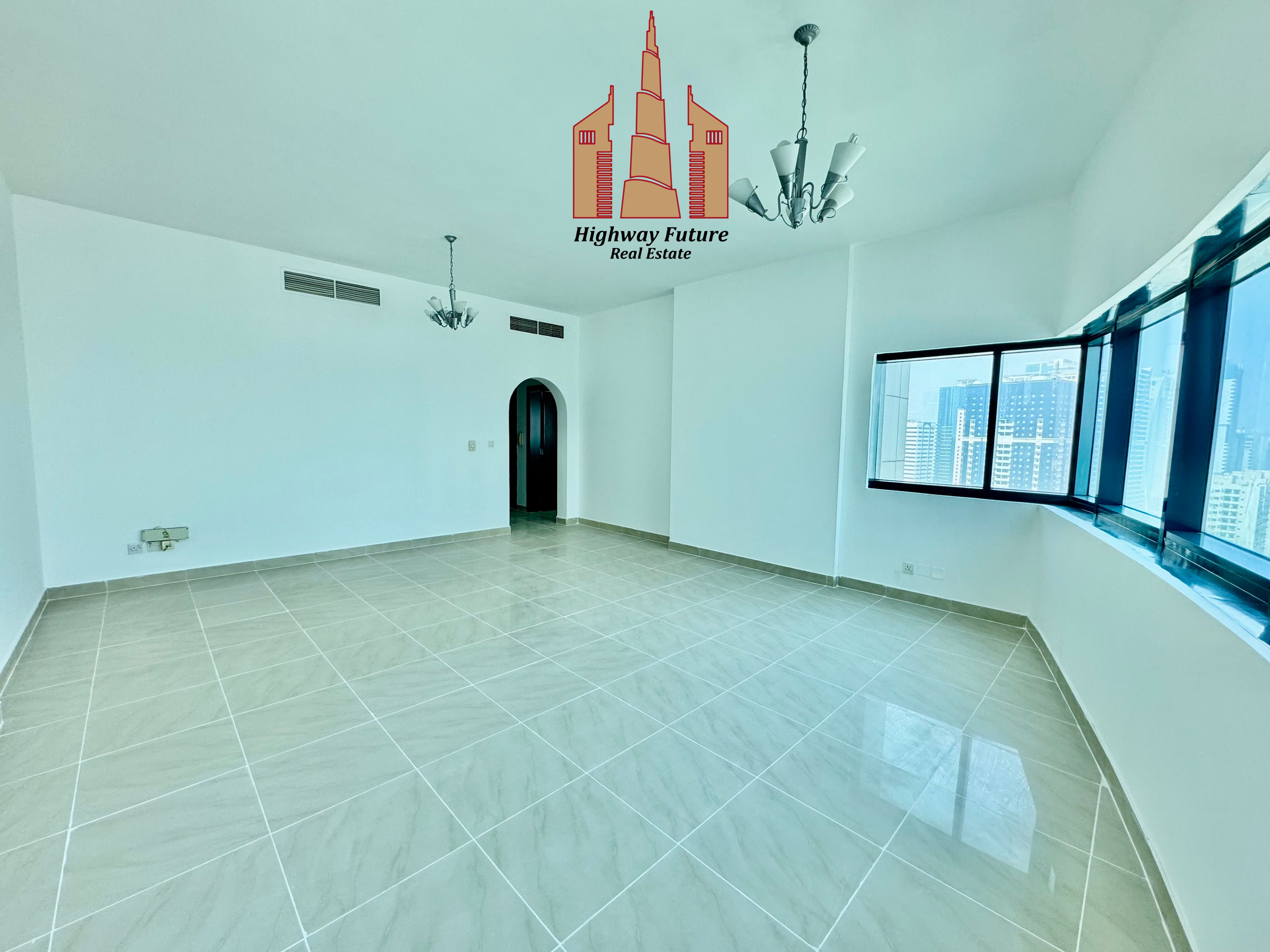 1200sqft 1bedroom hall near Dubai exit with free facilities gym pool