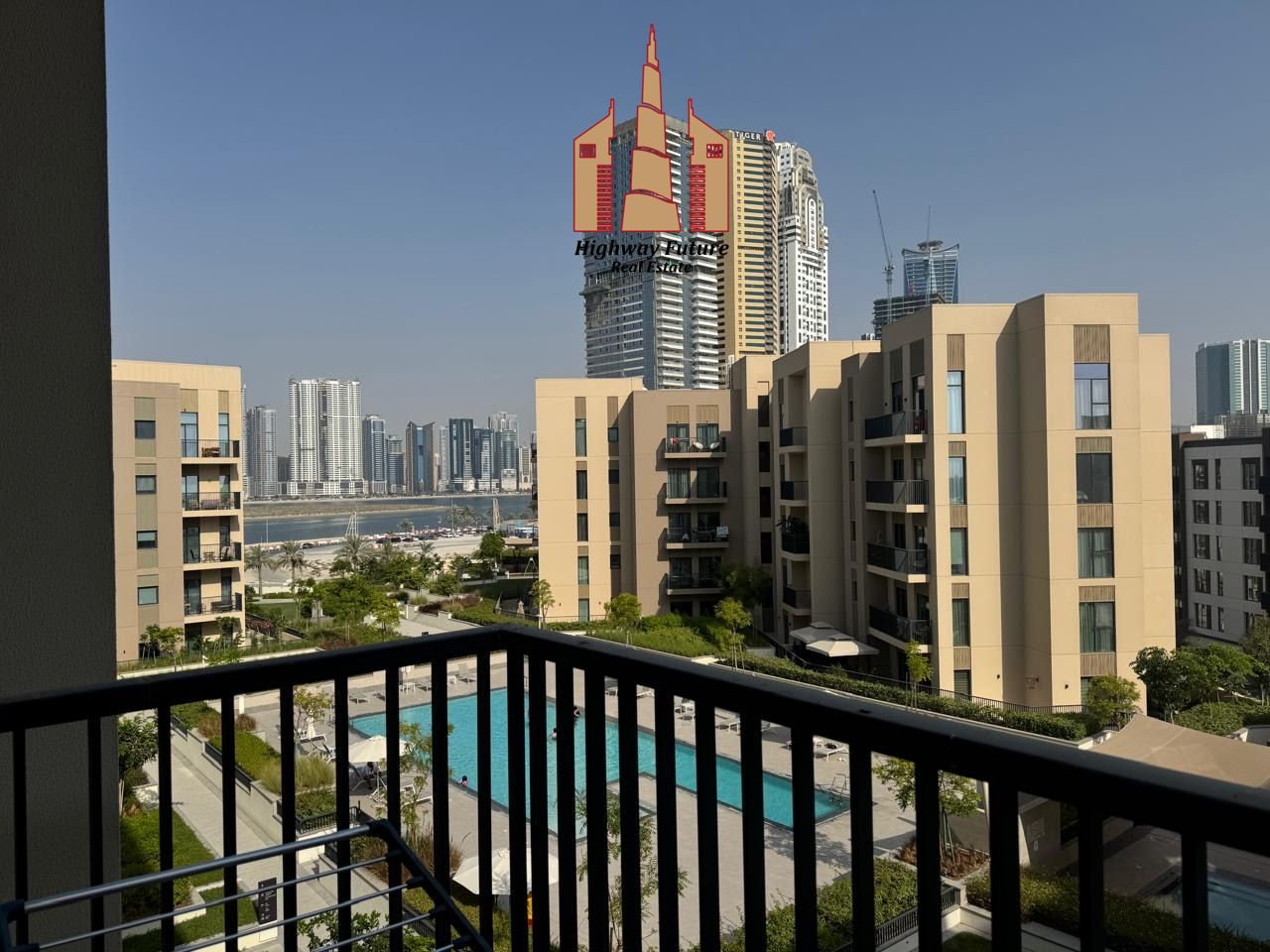 Spacious 1bhk in Maryam island noor residence with balcony wardrobes parking
