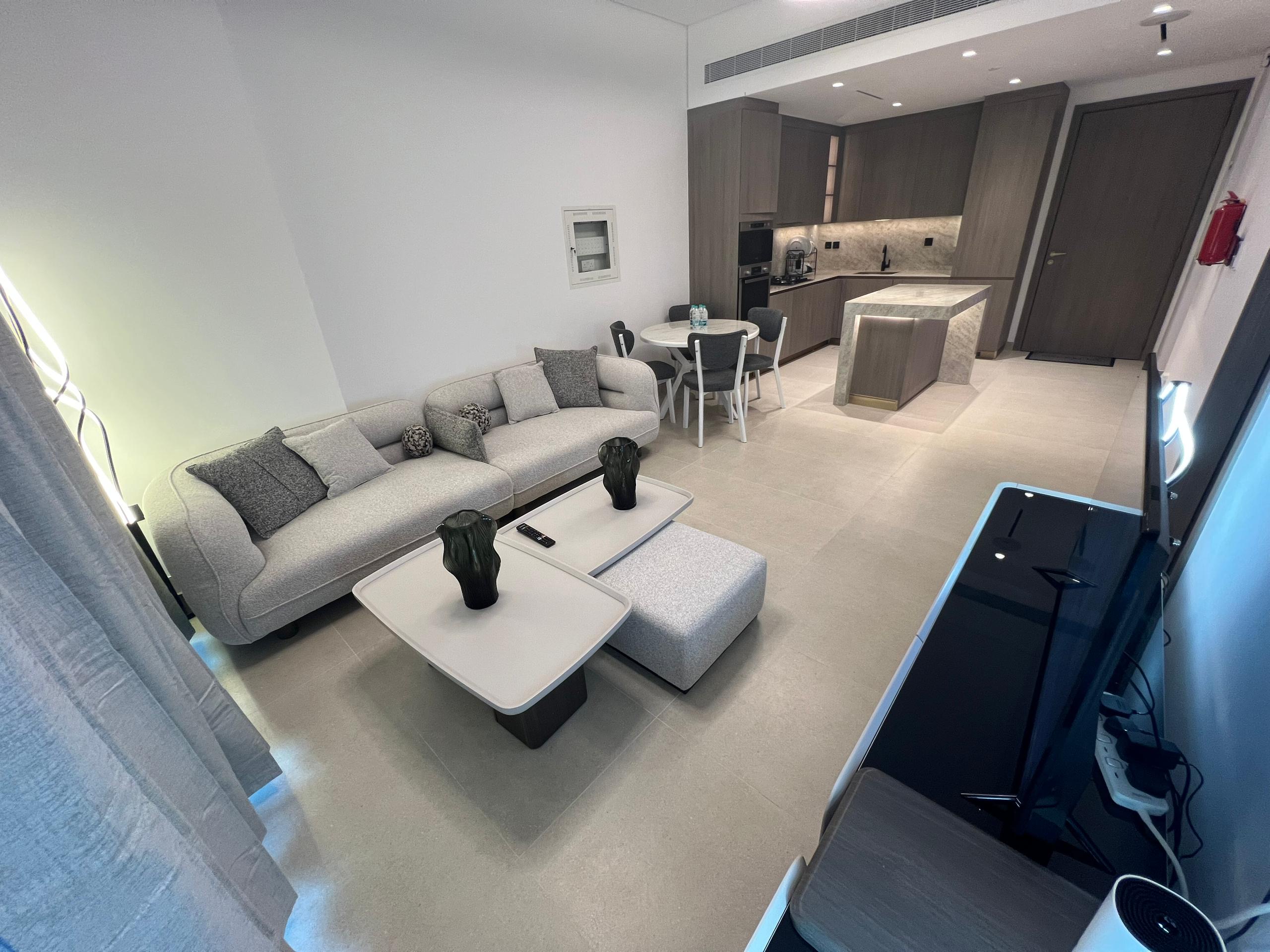 Fully Furnished 1BHK + Study | Brand New | Open Poolside view