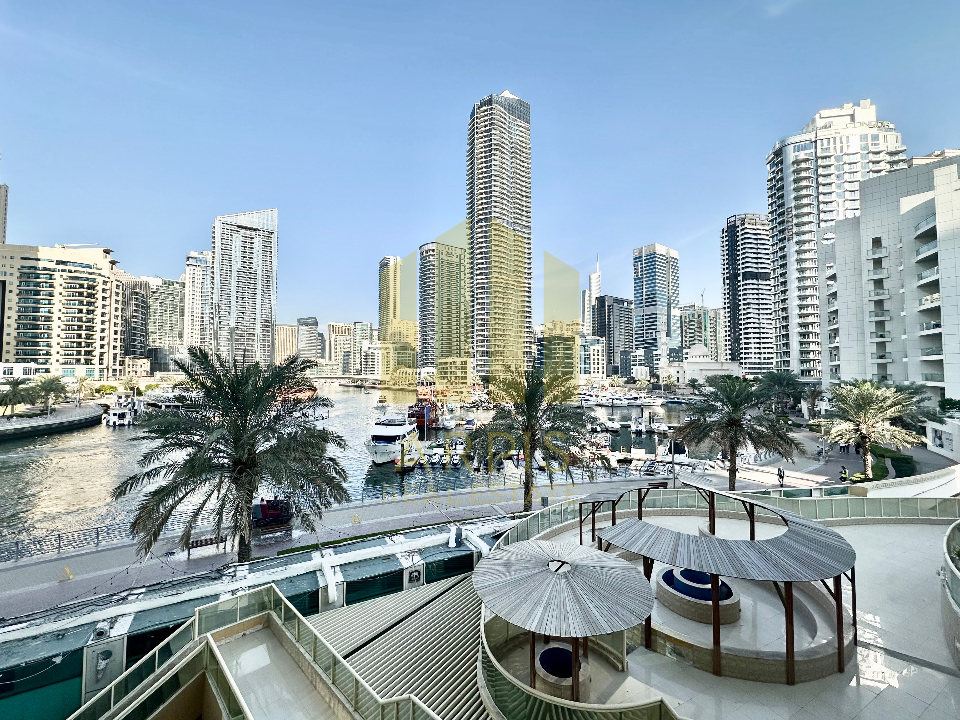 2 BEDROOM LAKE VIEW APARTMENT FOR RENT IN MARINA, DUBAI.