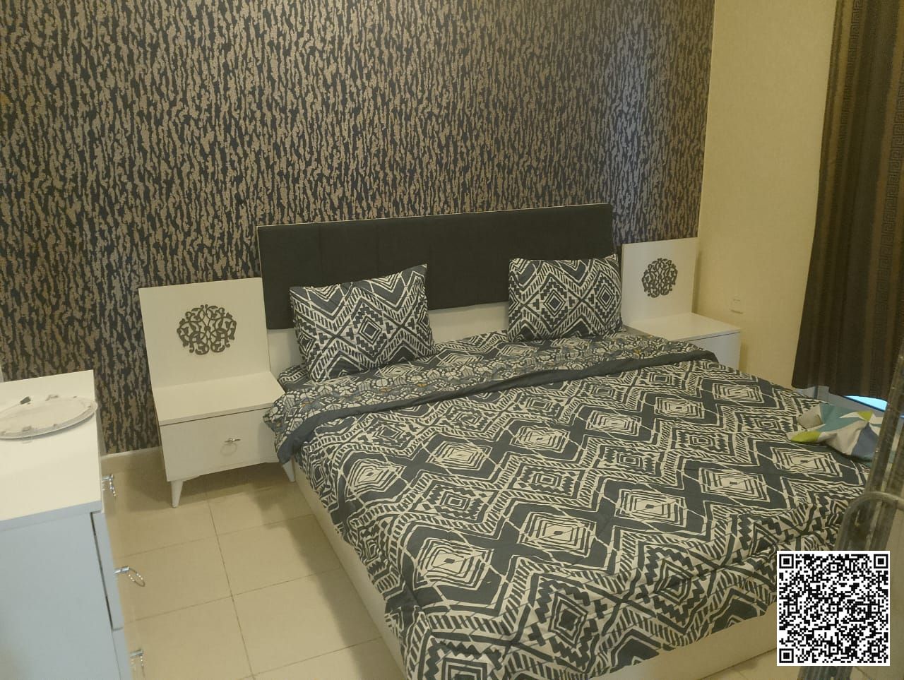 1BHK furnished city tower yearly contract |30k 1 Payment | 32k 4 Payment | without parking only