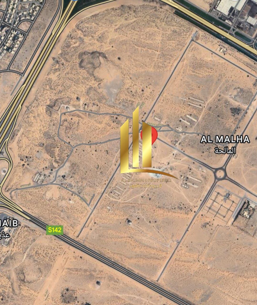 Residential/commercial land for sale in Al-Malha