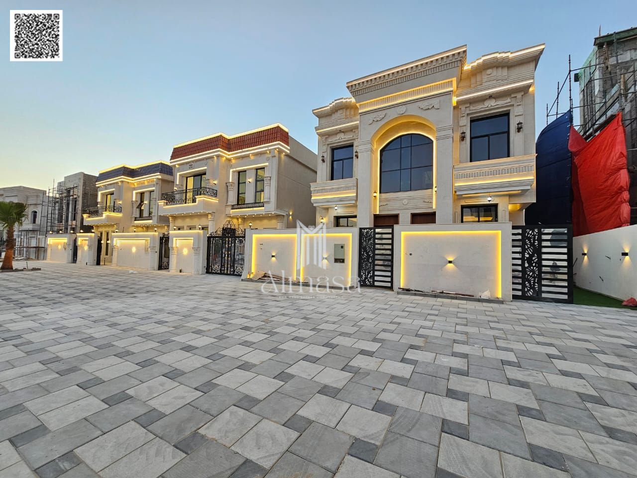 “Luxury Villa for Sale in Al Helio 1 – 6 Bedrooms , Spacious Living Halls and Majlis , Modern Kitchen , 3,300 sq. ft. Built-Up, Fees Included. ”