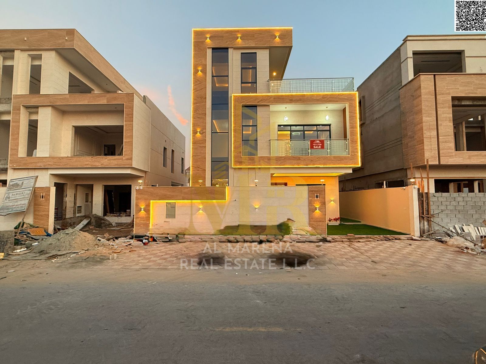 Affordable villa with a swimming pool directly opposite Al Hamidiya Park in one of Ajman's most prestigious areas. Freehold ownership for all national
