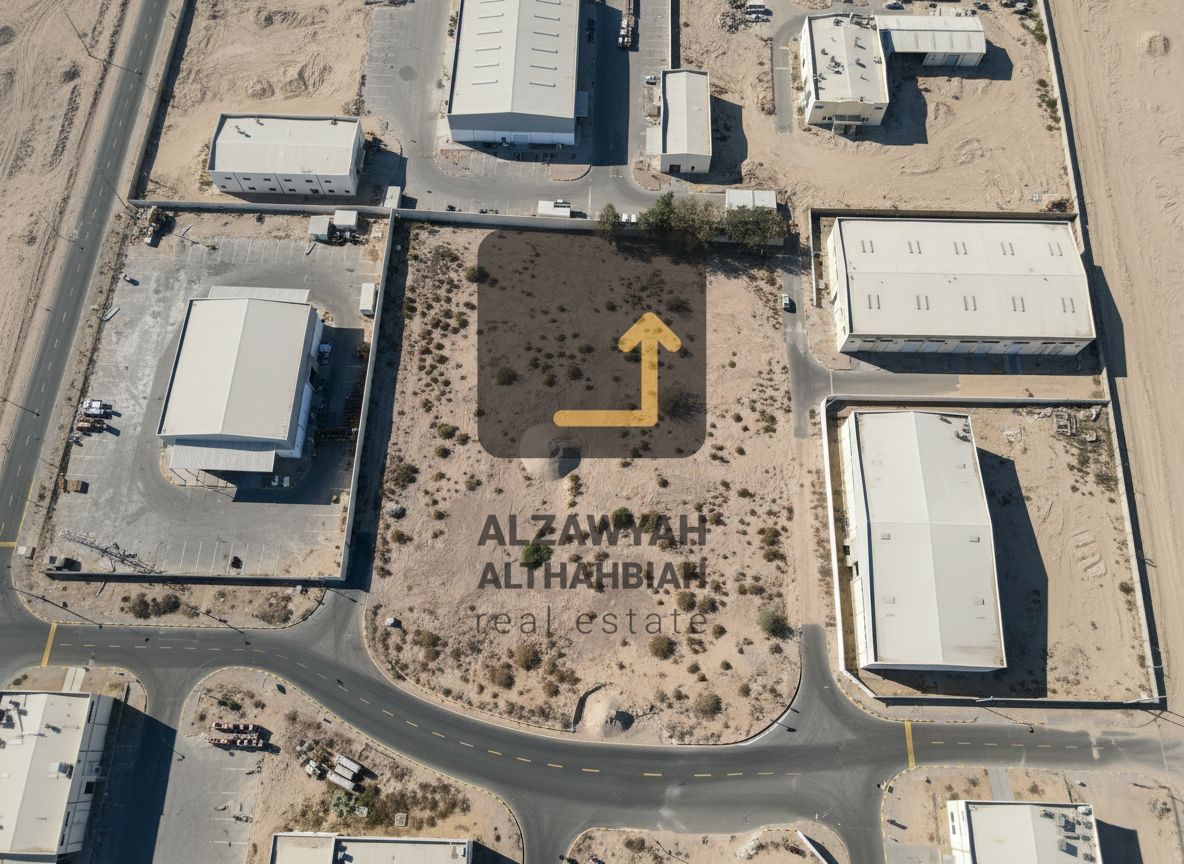 Rare Corner Industrial Plot for Sale – Industrial Area 18 | Sharjah