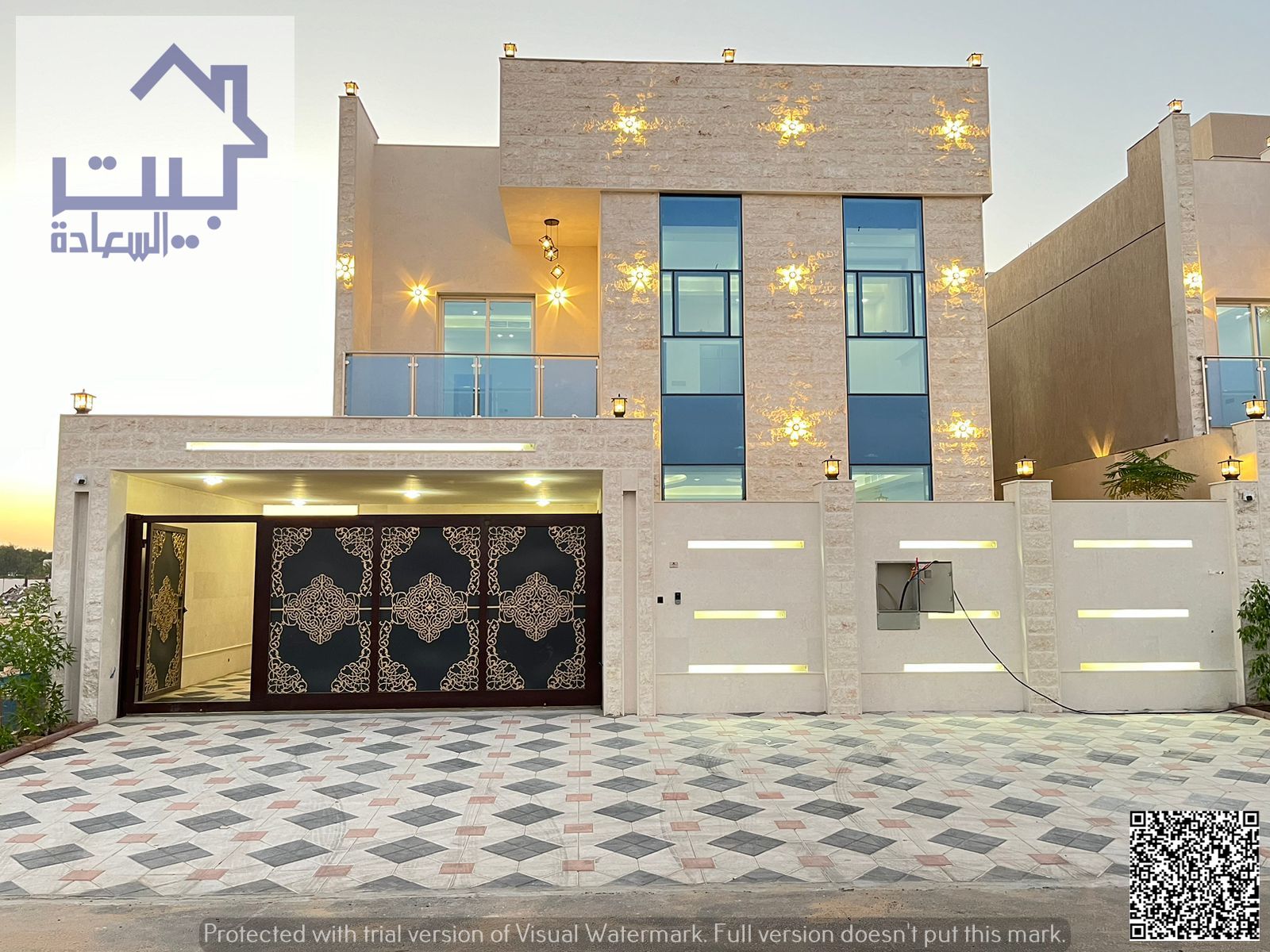 For rent: villa in Al Helio2 Ajman ,First-occupant modern design, prime location near all services and Sheikh Mohammed Bin Zayed Rd, competitive price