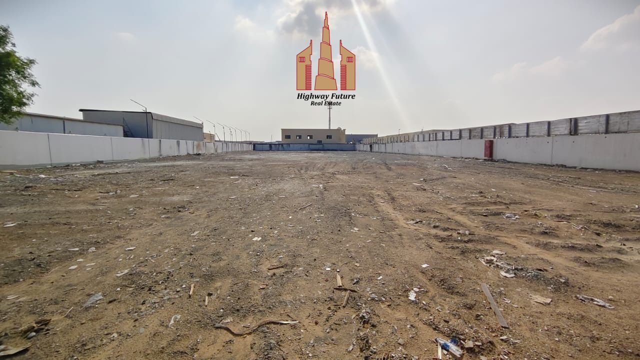 35,425 sq ft For rent open land in Saja sharjah with 2/3cheques payment