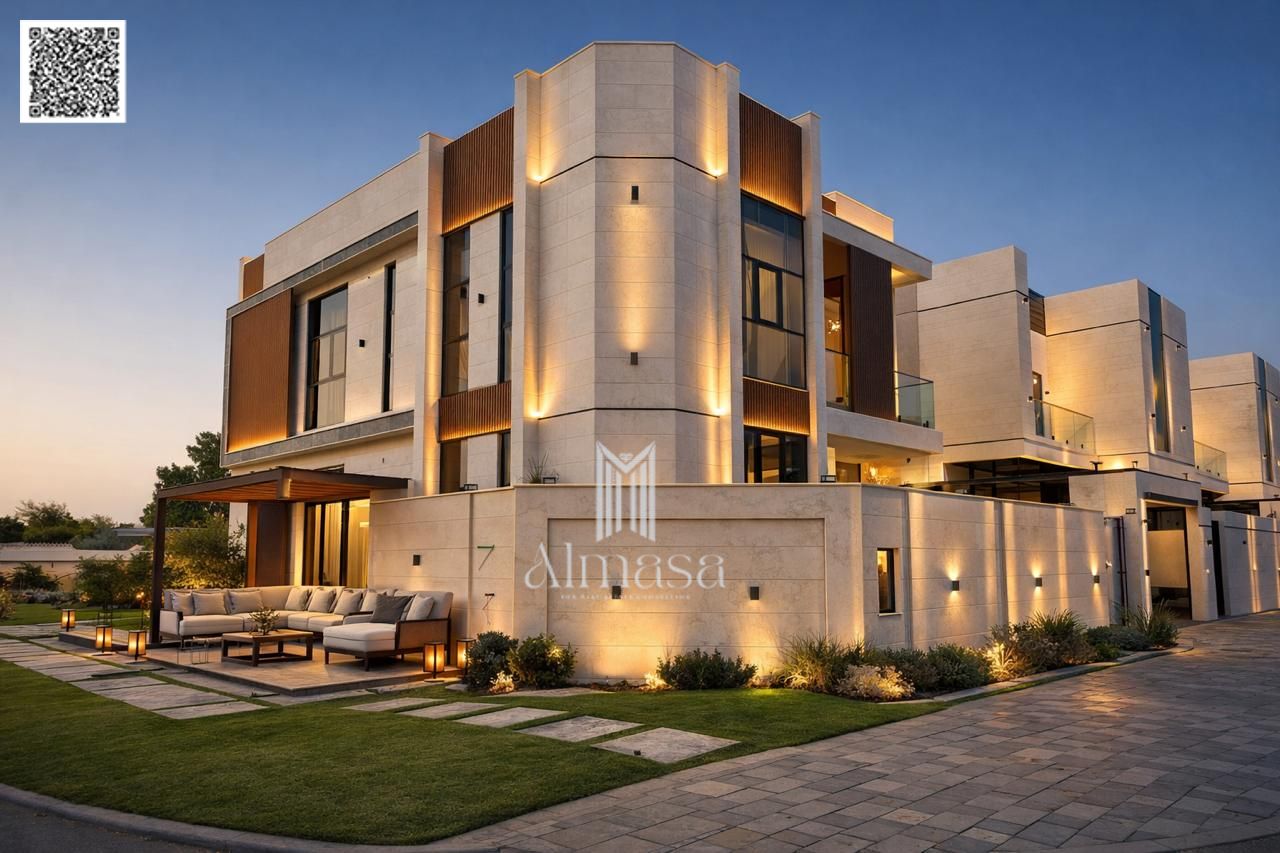 Villa for sale in Al Helio 2, located in a quiet residential area, ideal for family living with a practical layout and comfortable spaces