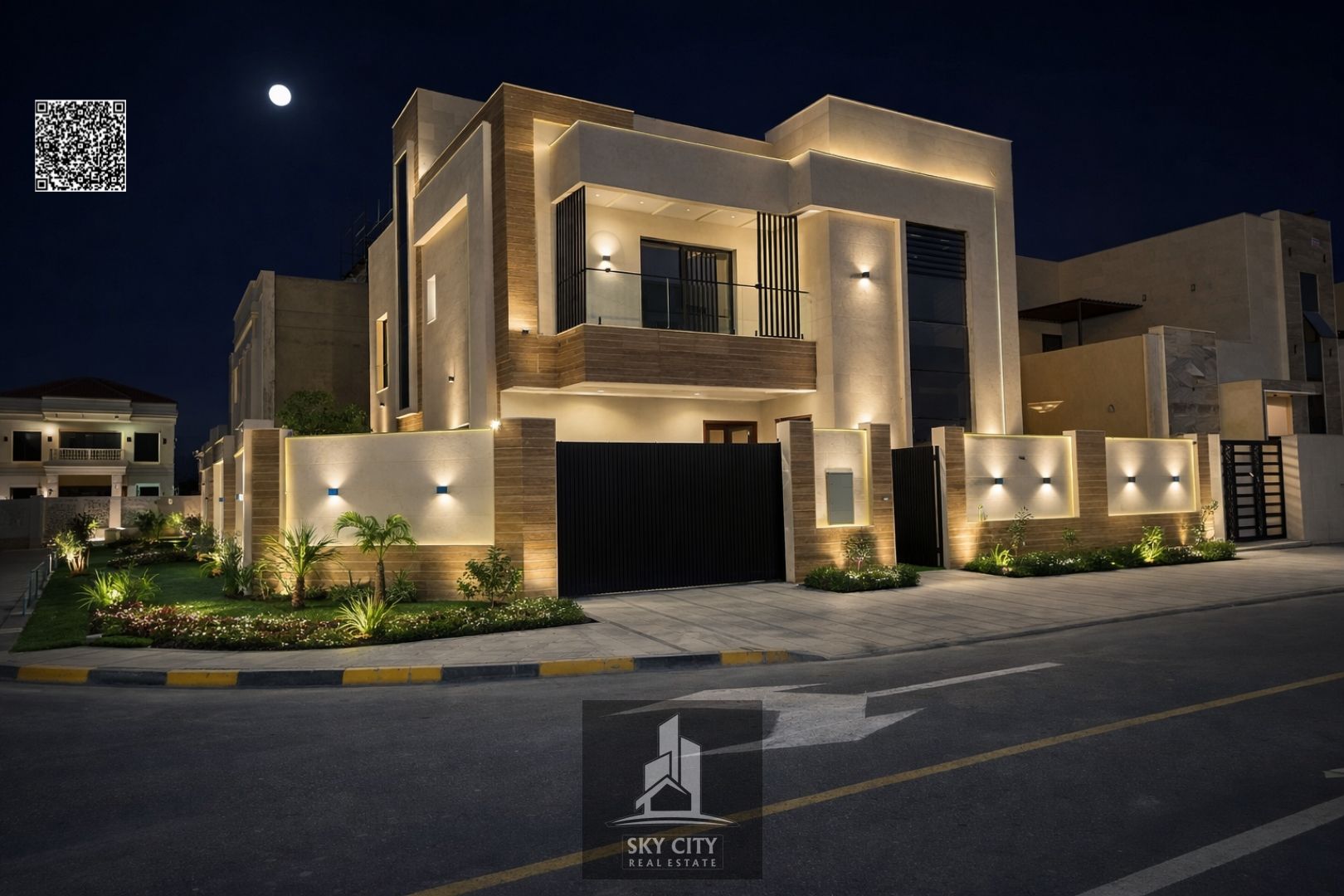 4100 sq ft corner unit, 5 bedrooms, 2 living rooms, custom finishing, prime location off Sheikh Mohammed Bin Zayed Road
