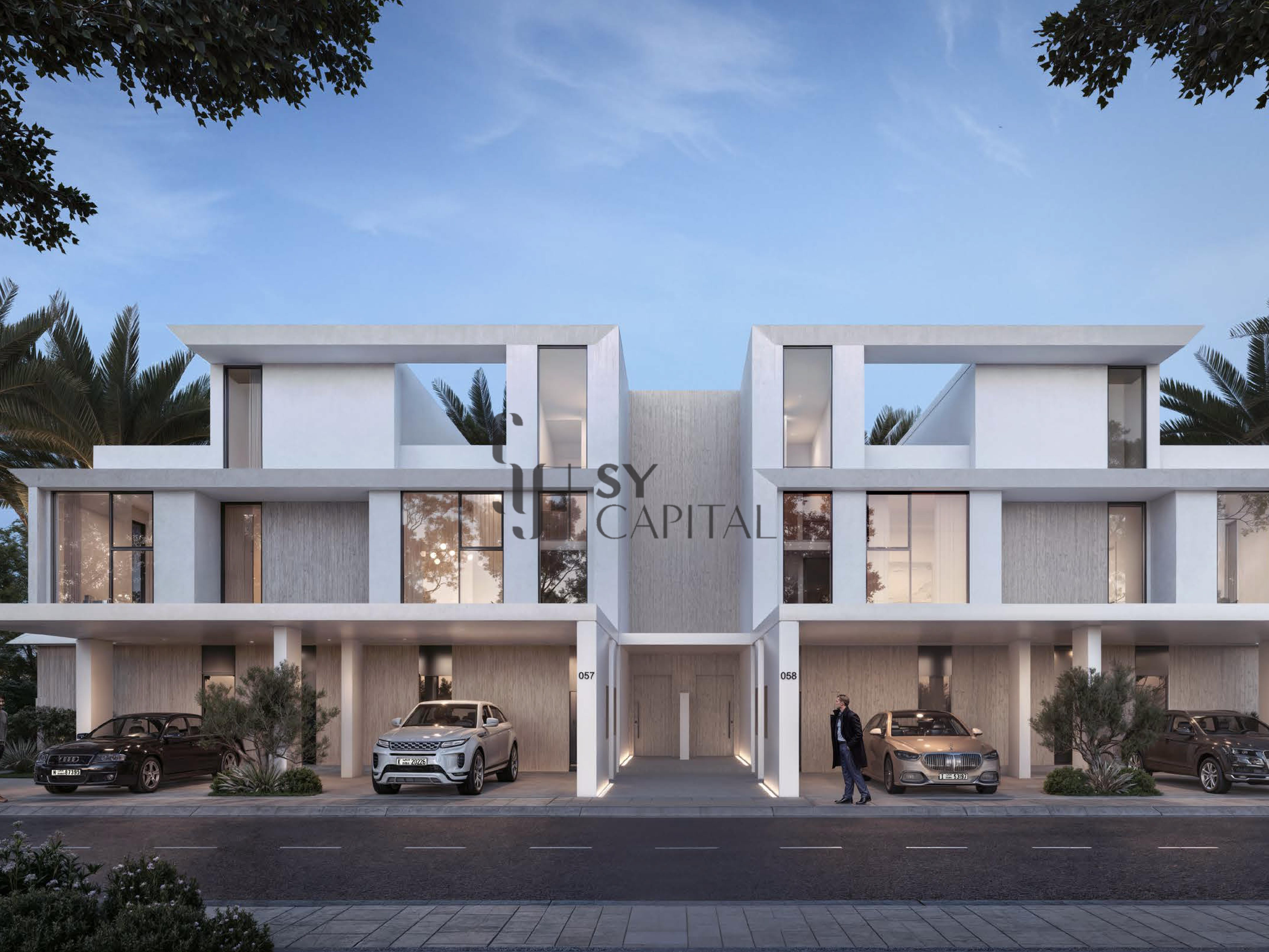 3 beds+Maids | Single row | G+2