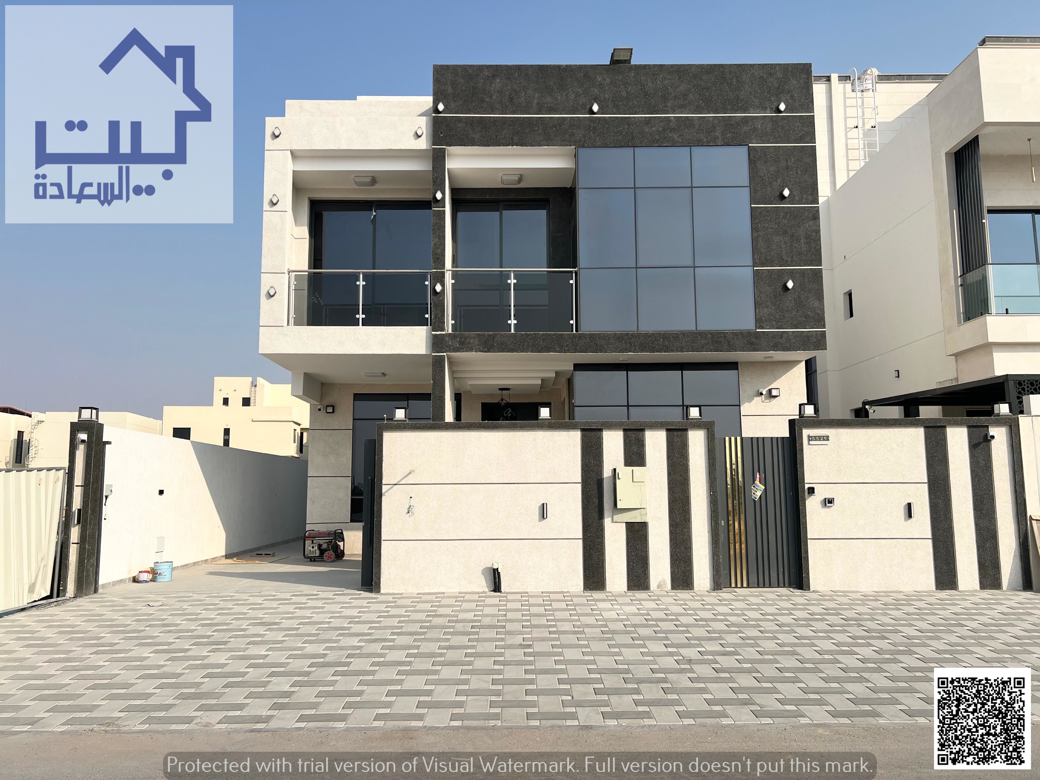 150 : **Get your villa in the heart of Al Helio 2, Ajman, ready to move in, with central AC, prime location, free