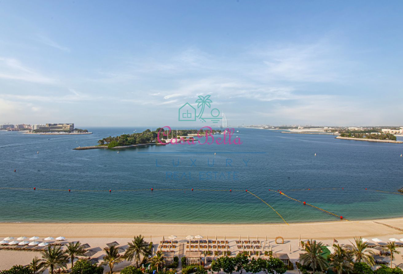 Sea and Burj Al Arab View | Upgraded | Furnished