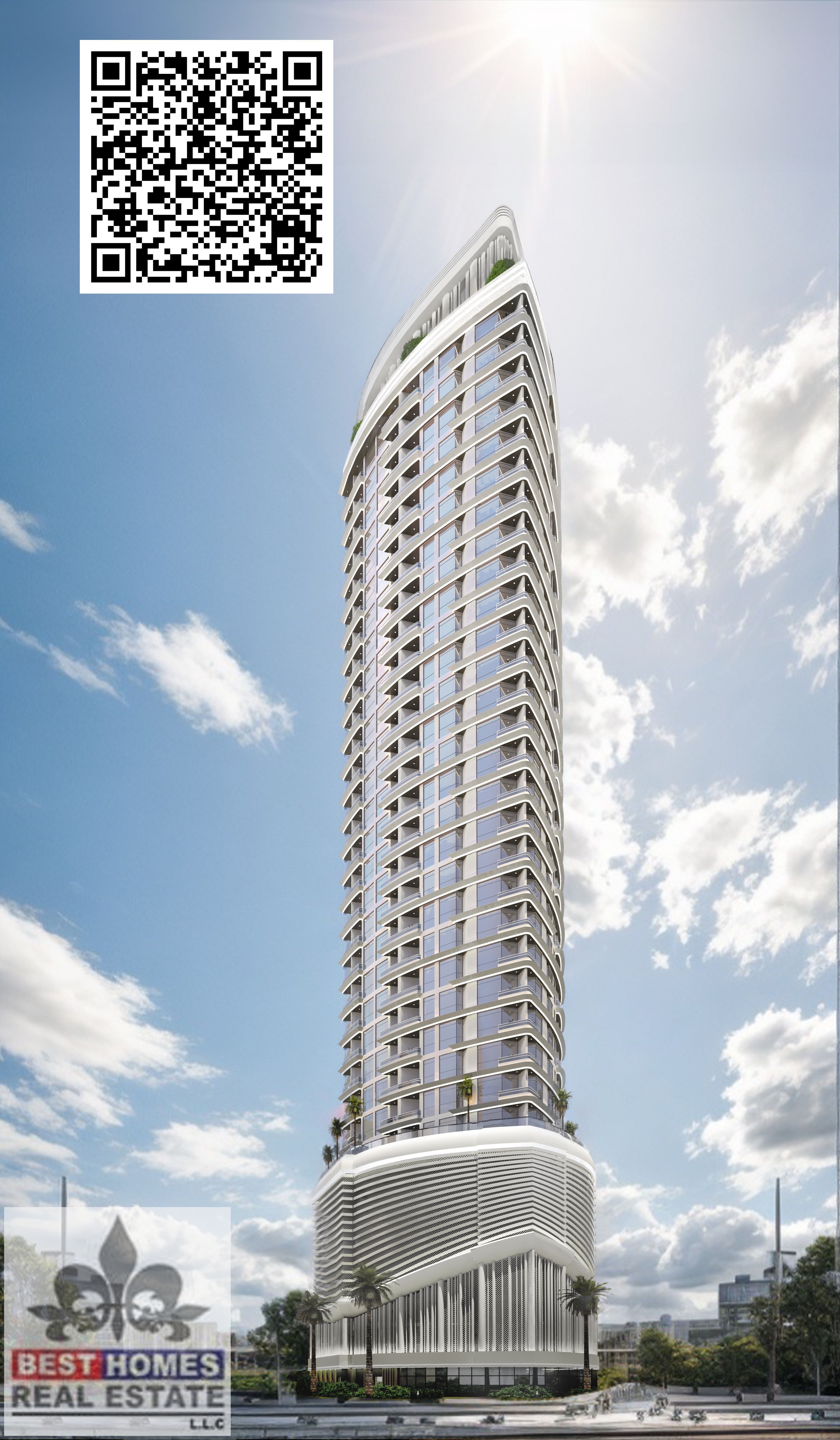 Spacious 2BHK Apartment for Sale in Ajman Pearls | 5% DP | 1% Monthly Plan