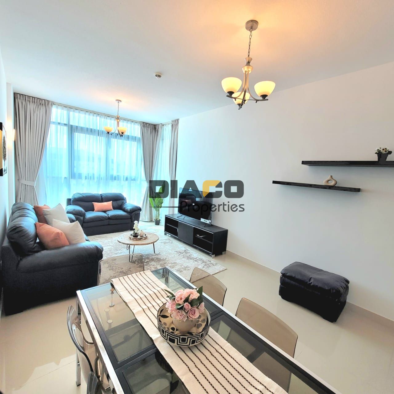 Fully Furnished 1Bhk Apartment with Balcony and Luxury Amenities in the heart of Arjan
