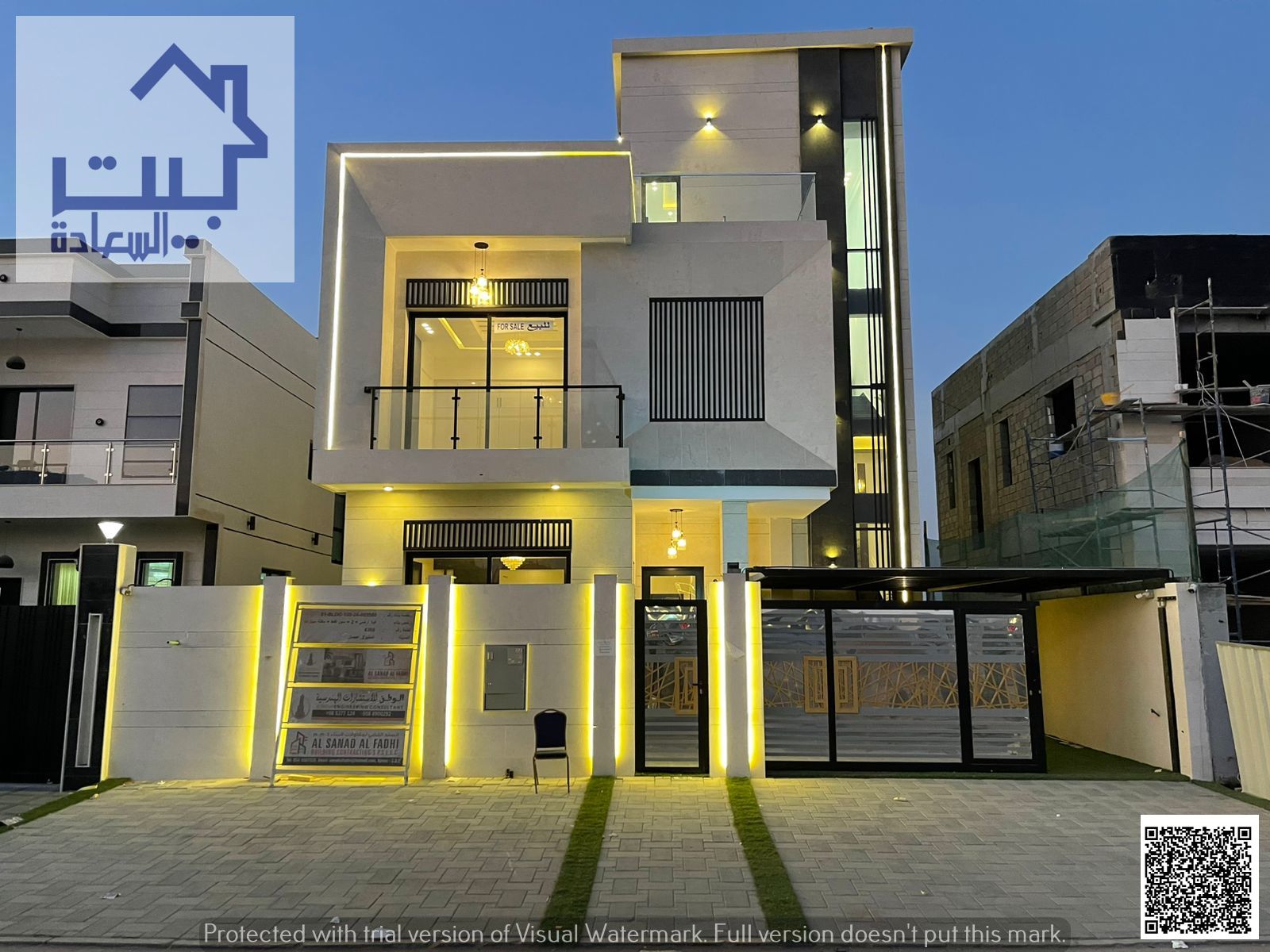 ** 150 **: **Luxury villa for sale in Al Helio 2, Ajman | Utilities, AC & registration included | Freehold for all |