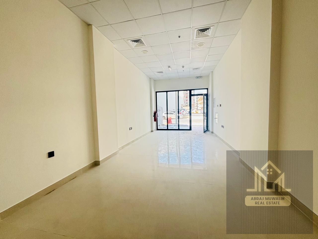 Commercial Shop for Rent – 80K | Shurab Community, Outside Aljada | Washroom Included