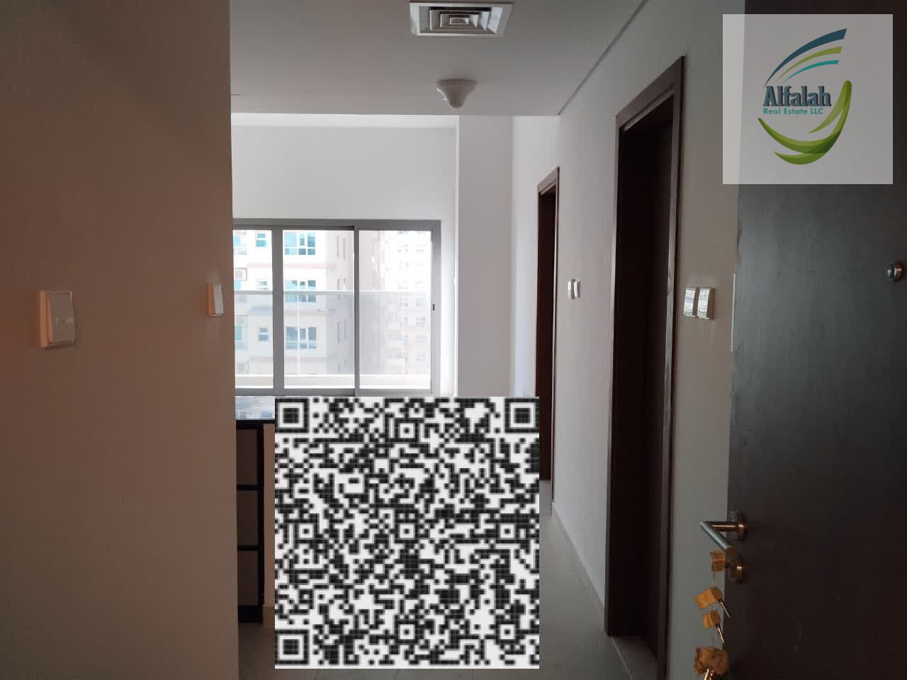 Spacious 1BHK with Balcony for Rent | Azha Garden Residence, Al Amerah