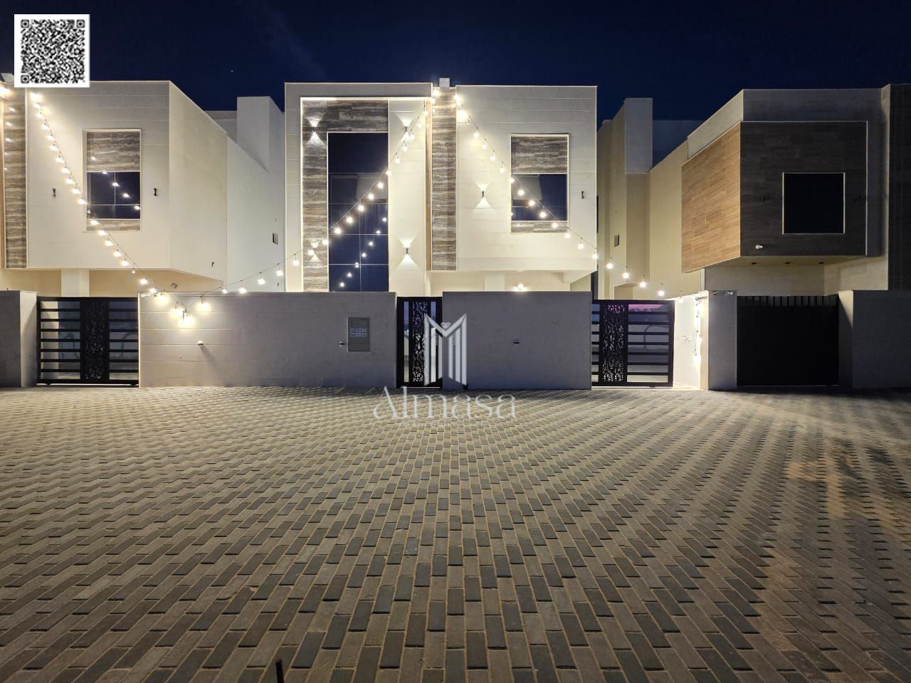 European-style villa with VIP finishing, registration fees included. Prime location close to all services and Sheikh Mohammed Bin Zayed Road.