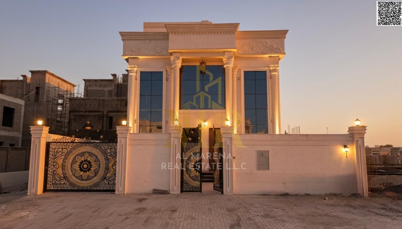 Own your luxurious classic villa in Al-Haliyo 2 – with a private pool, freehold ownership for all nationalities, at a price that includes registration