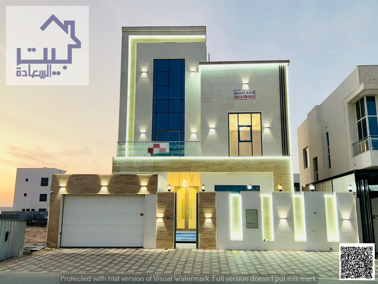 **For sale: Modern villa in prestigious Al Bahia, minutes from Sheikh Mohammed Bin Zayed Rd, 6 bedrooms, freehold for life, near all services, easy ac