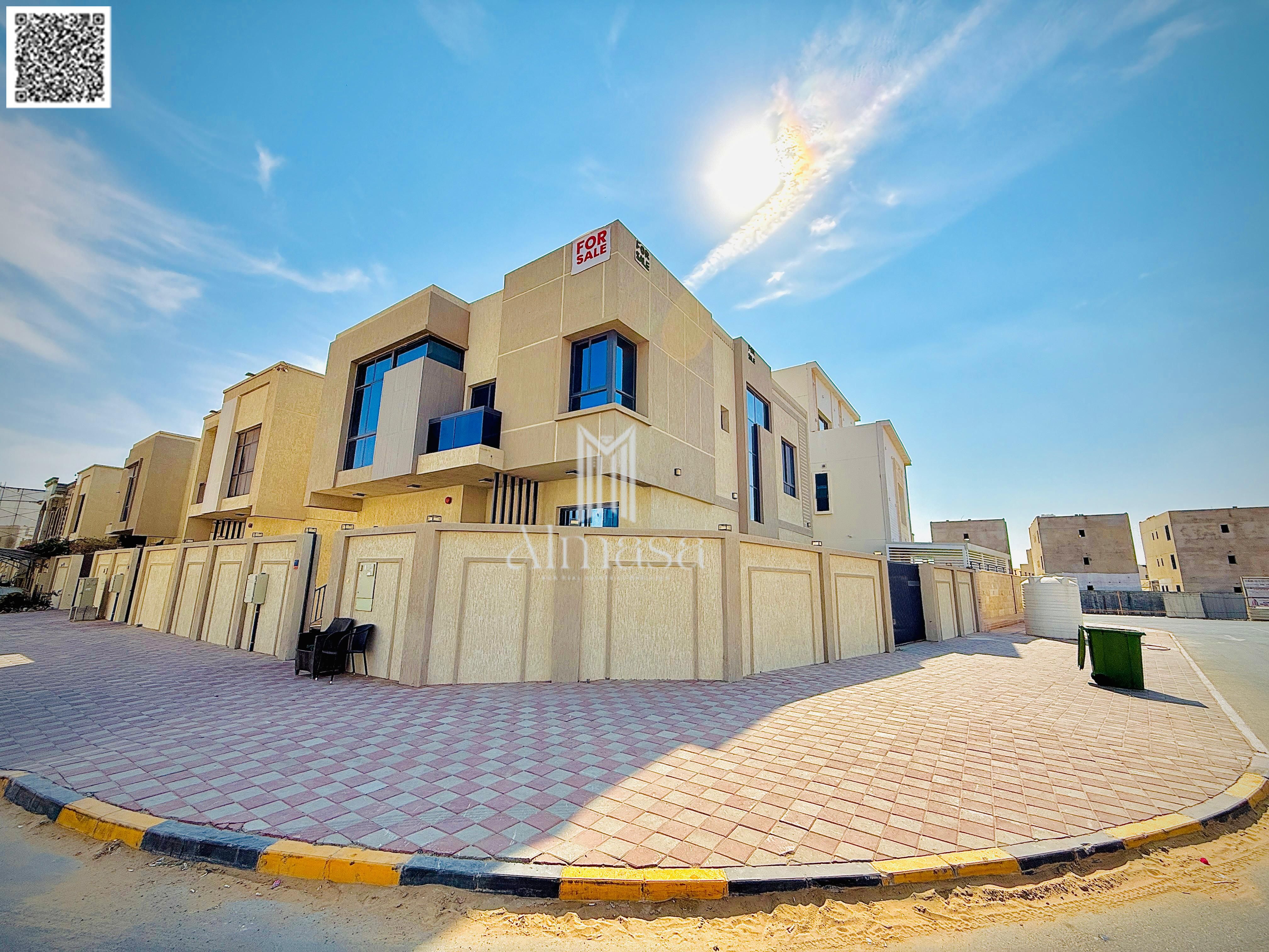 Villa for sale in Al Zahia, located in a quiet residential area, ideal for family living.