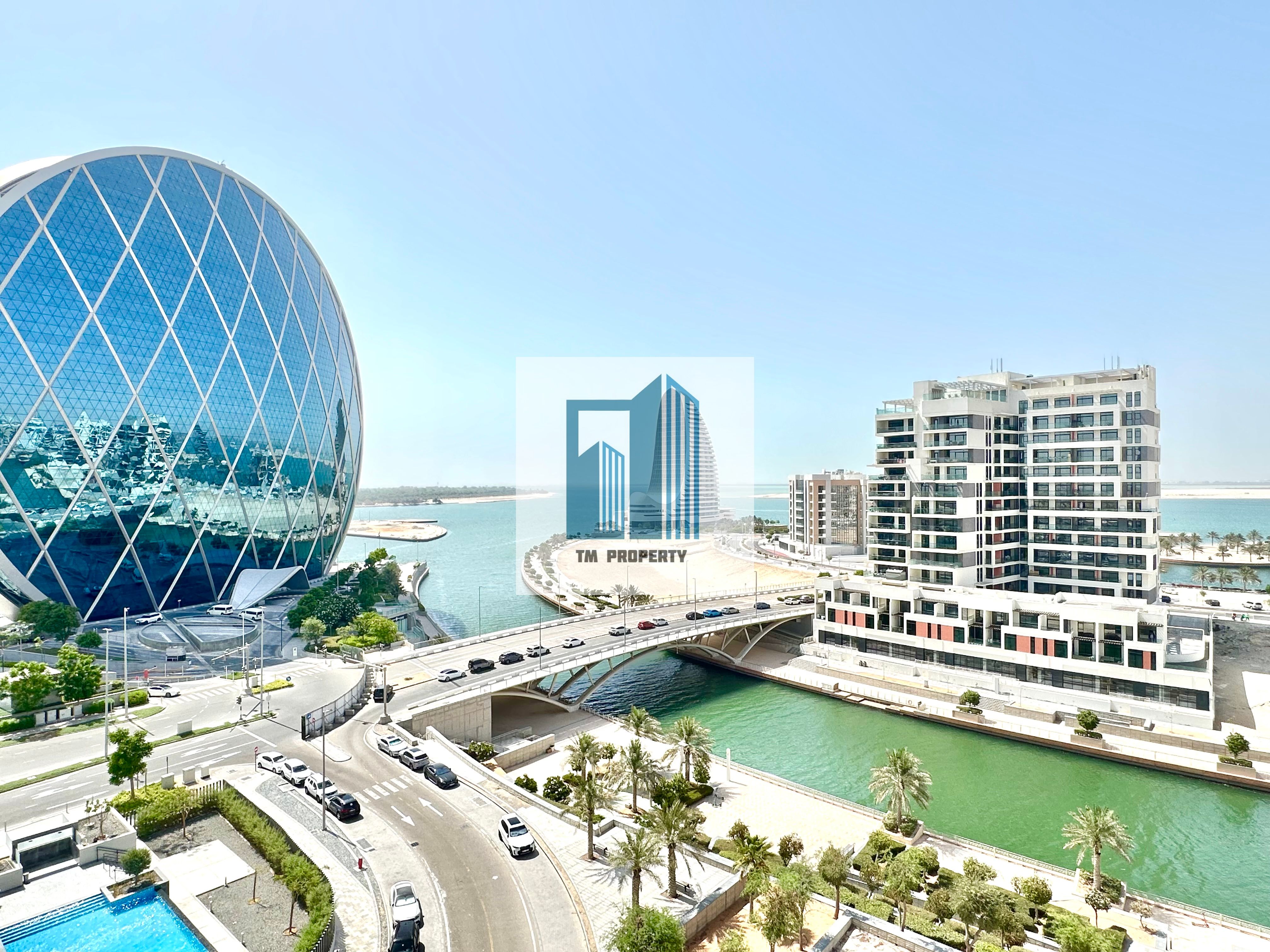 Canal View | Brand New Building | 2 Bedrooms + Maids Room | Spacious | Vacant |