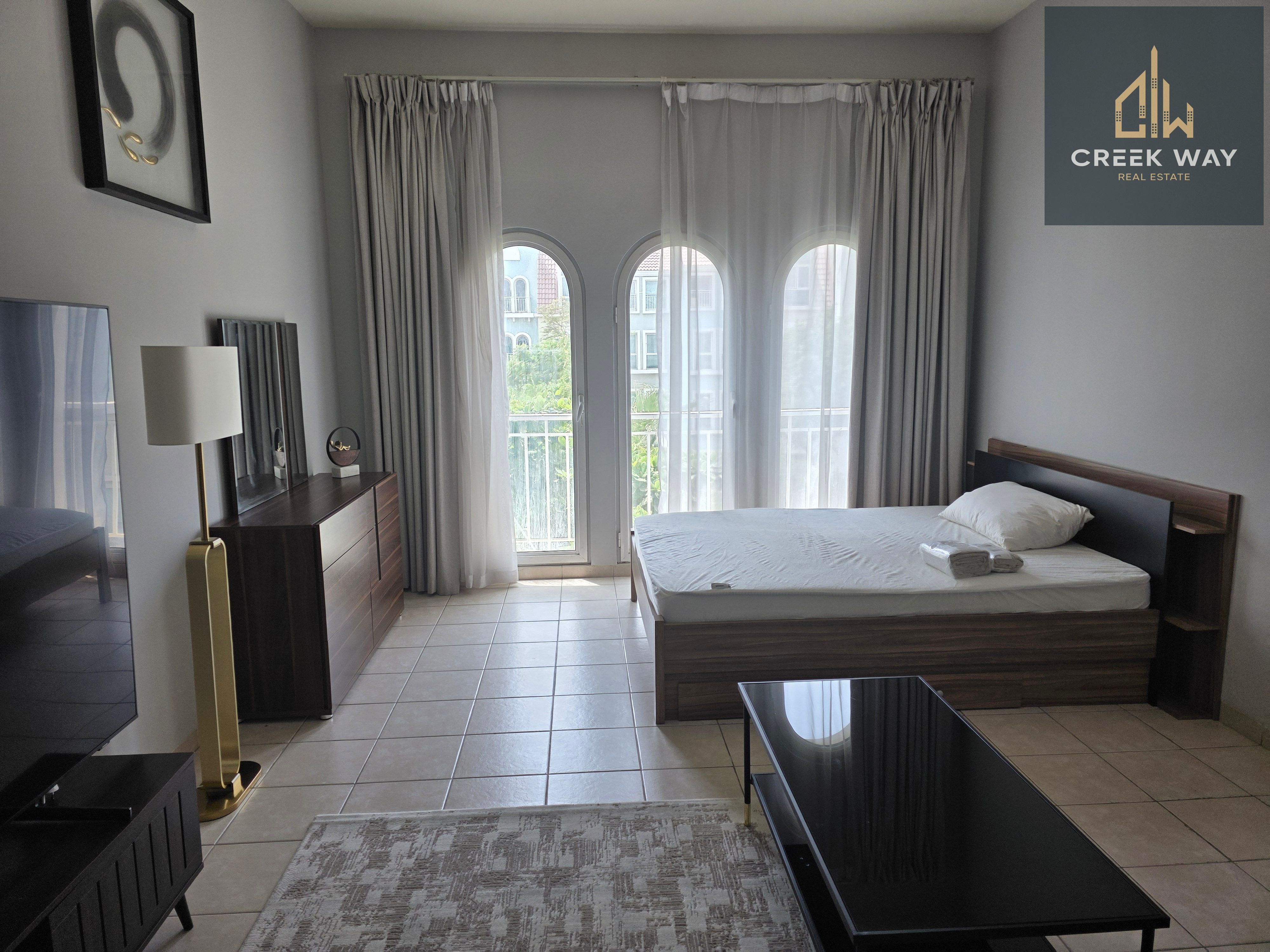 Furnished Studio with Balcony & good Rental