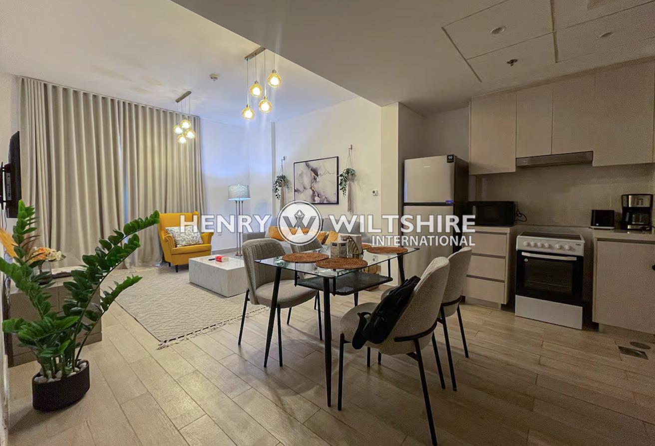 Upcoming - furnished 1 bed with partial canal view