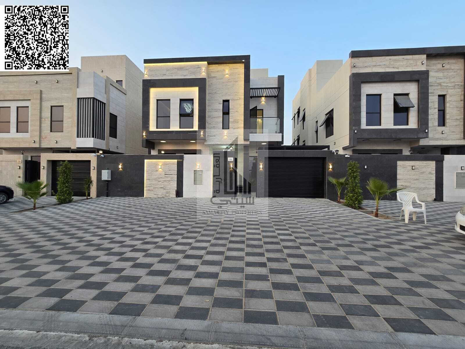 Villa for sale *Ajman * Consisting of: * *5 master bedrooms* * Majlis