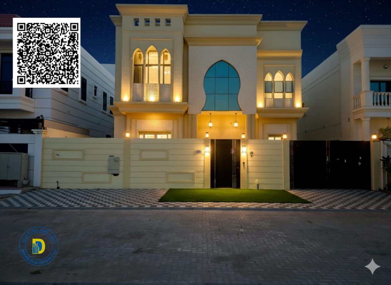 Luxury villa for sale in Al-Aliya area, 7 bedrooms, majlis and hall, at an attractive price