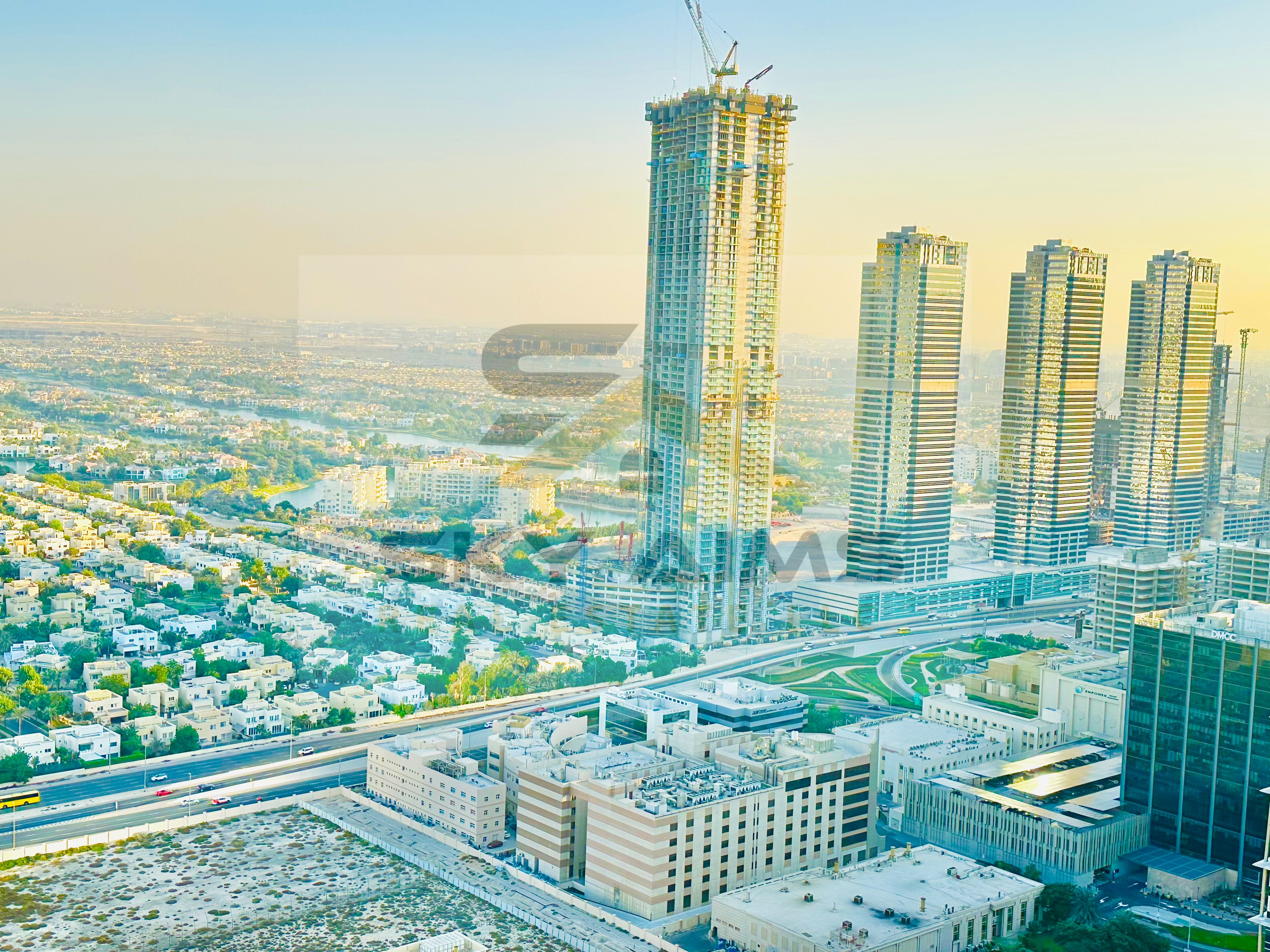 SZR Marina View | Huge Balcony | Close To Sobha Metro