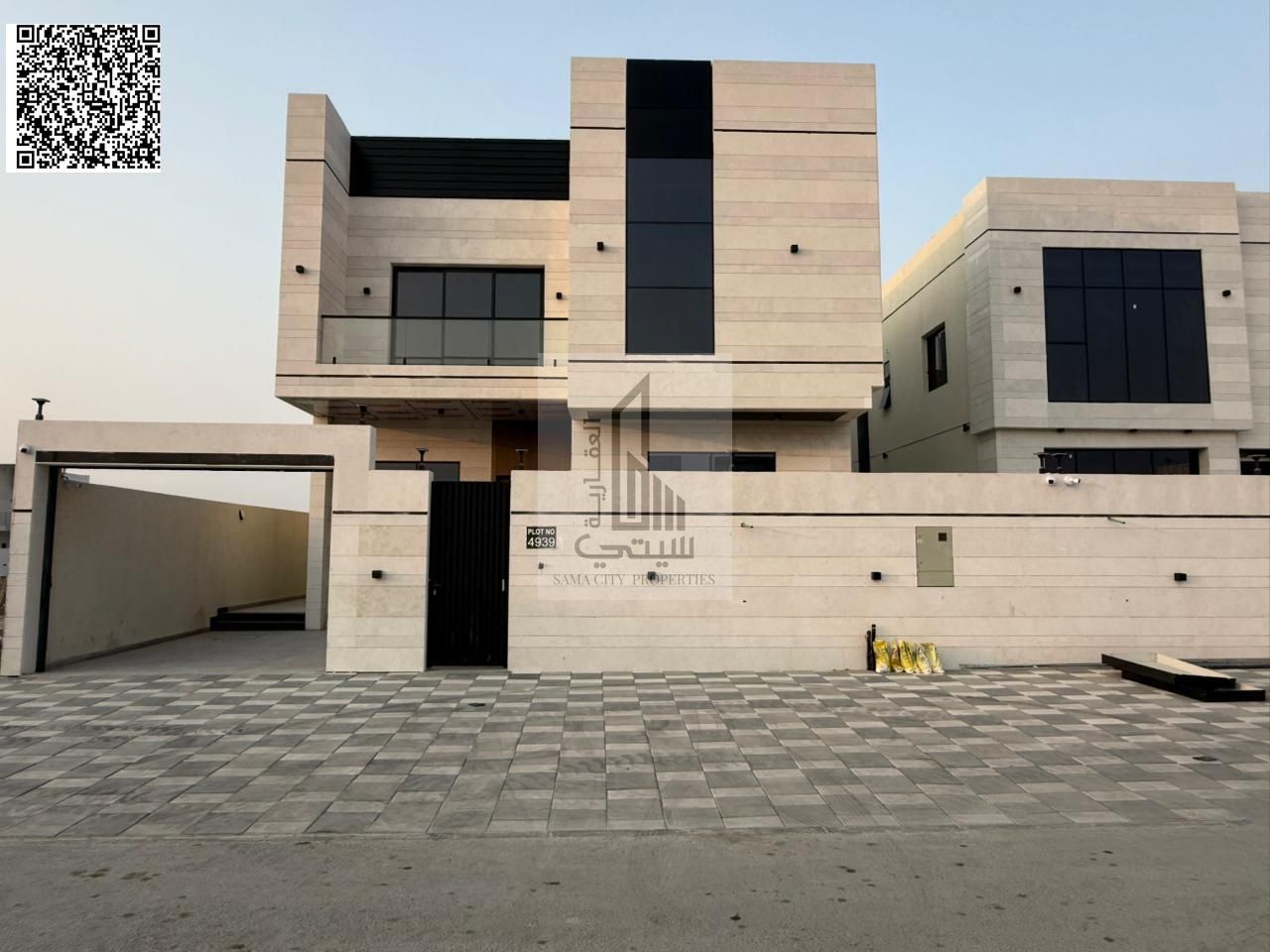 Villa for sale *Ajman * Consisting of: * *5 master bedrooms* * Majlis
