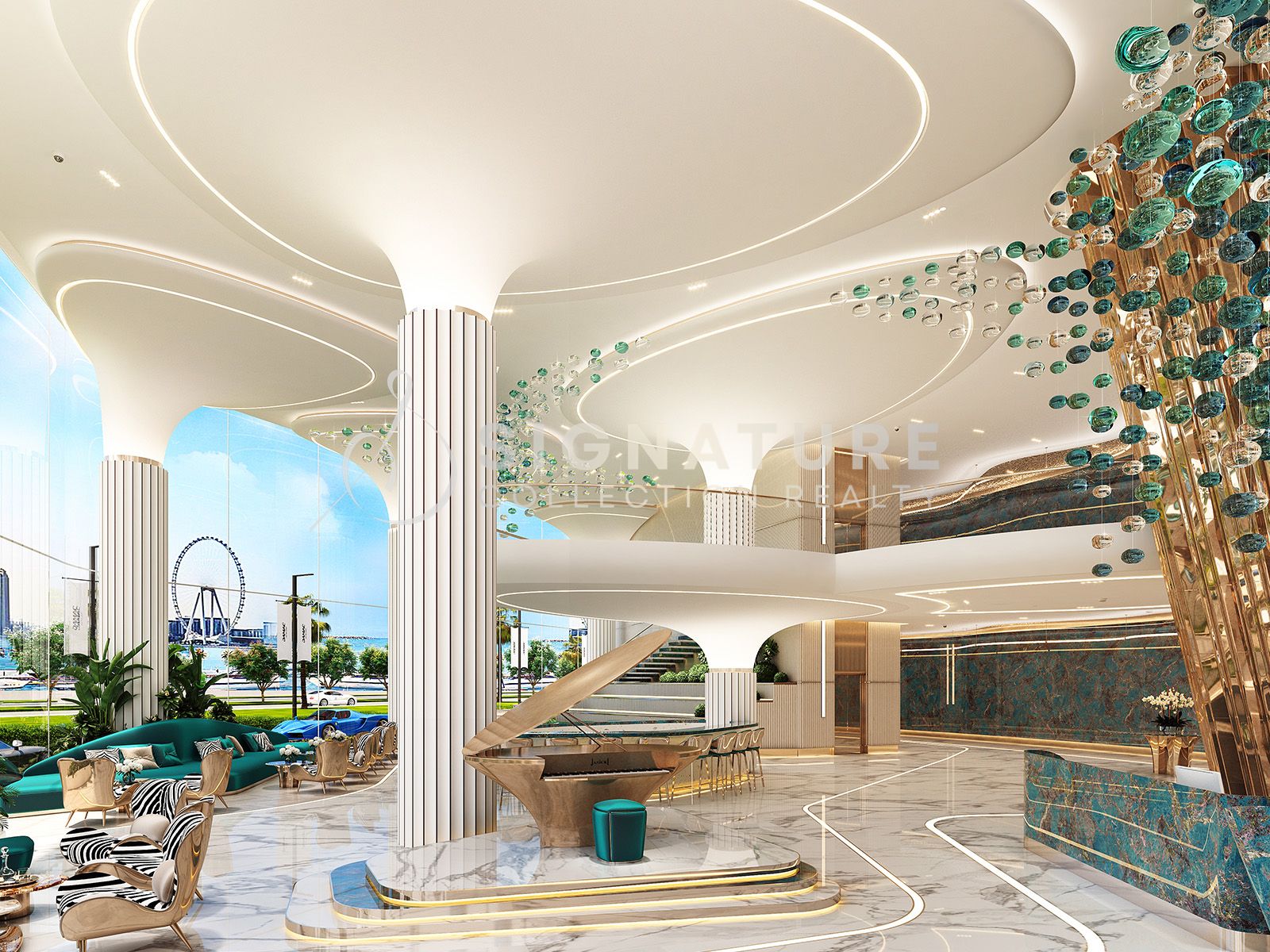 Luxury 2BR | DAMAC Bay | Sea View