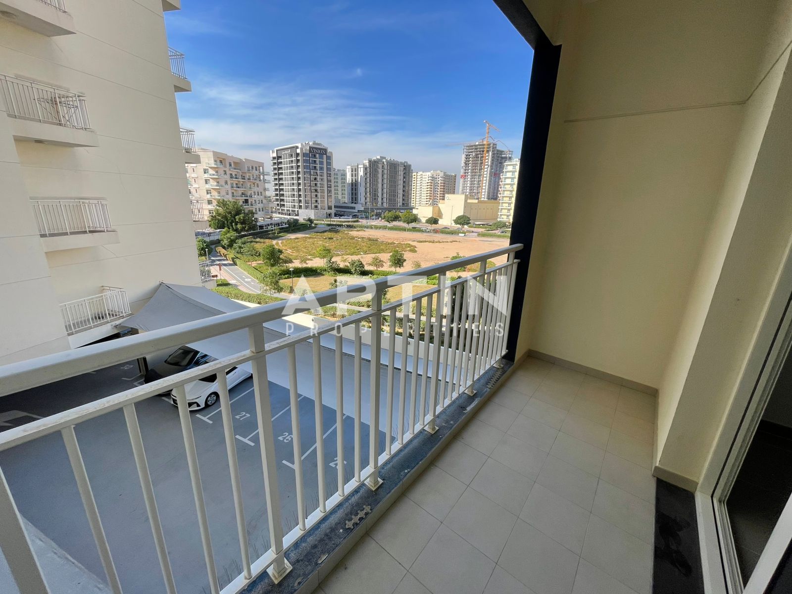 Elegant 1 Bedroom Apartment with Balcony | Unfurnished | Al Manal View Building, Liwan