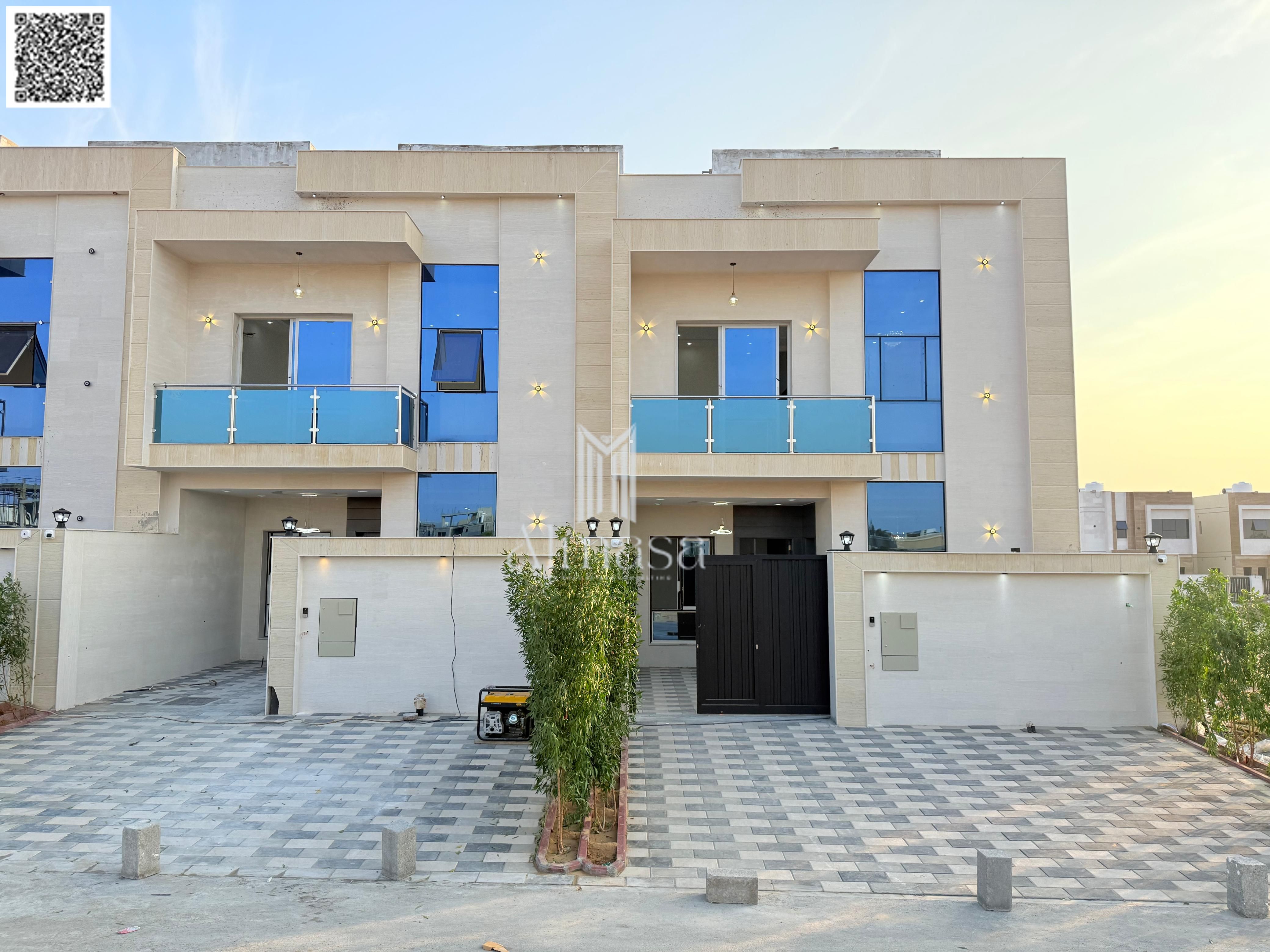 Modern villa located on a main street, registration fees included.