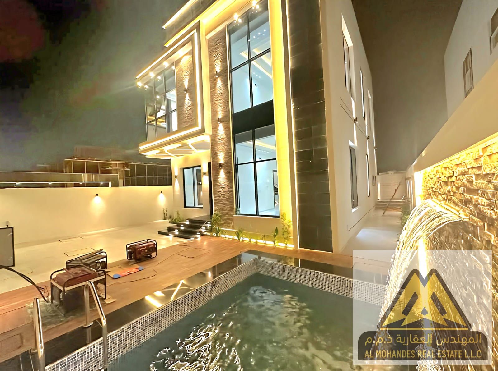 Luxury Villa for Sale in Al Yasmeen, Ajman – 3 Master Bedrooms, Private Pool, Prime Location Behind the Park, Near Al Rahmaniya Entrance (Sharjah)