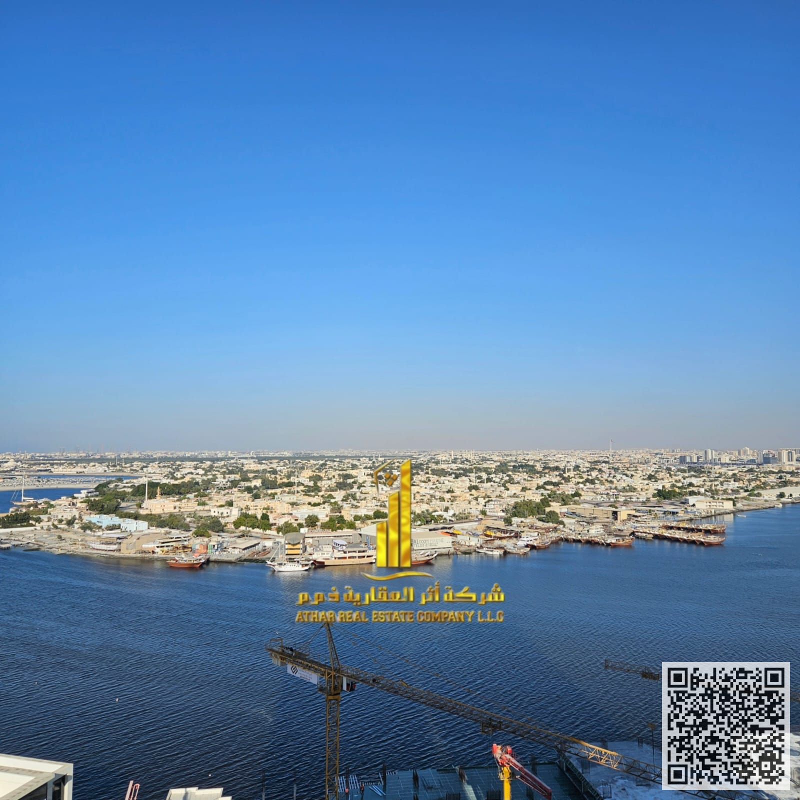 With a sea view, the most luxurious and elegant fully furnished bedroom and living room is available for monthly rent in Al Waha Towers, with a gym, s