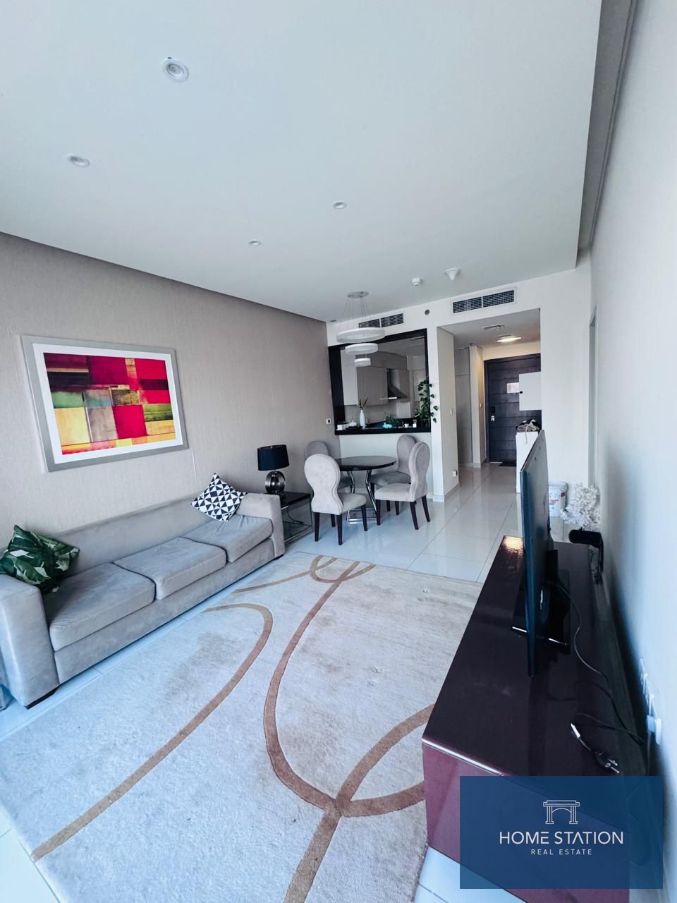 Furnished 1BR Apartment | Spacious Layout | Balcony | Tenora
