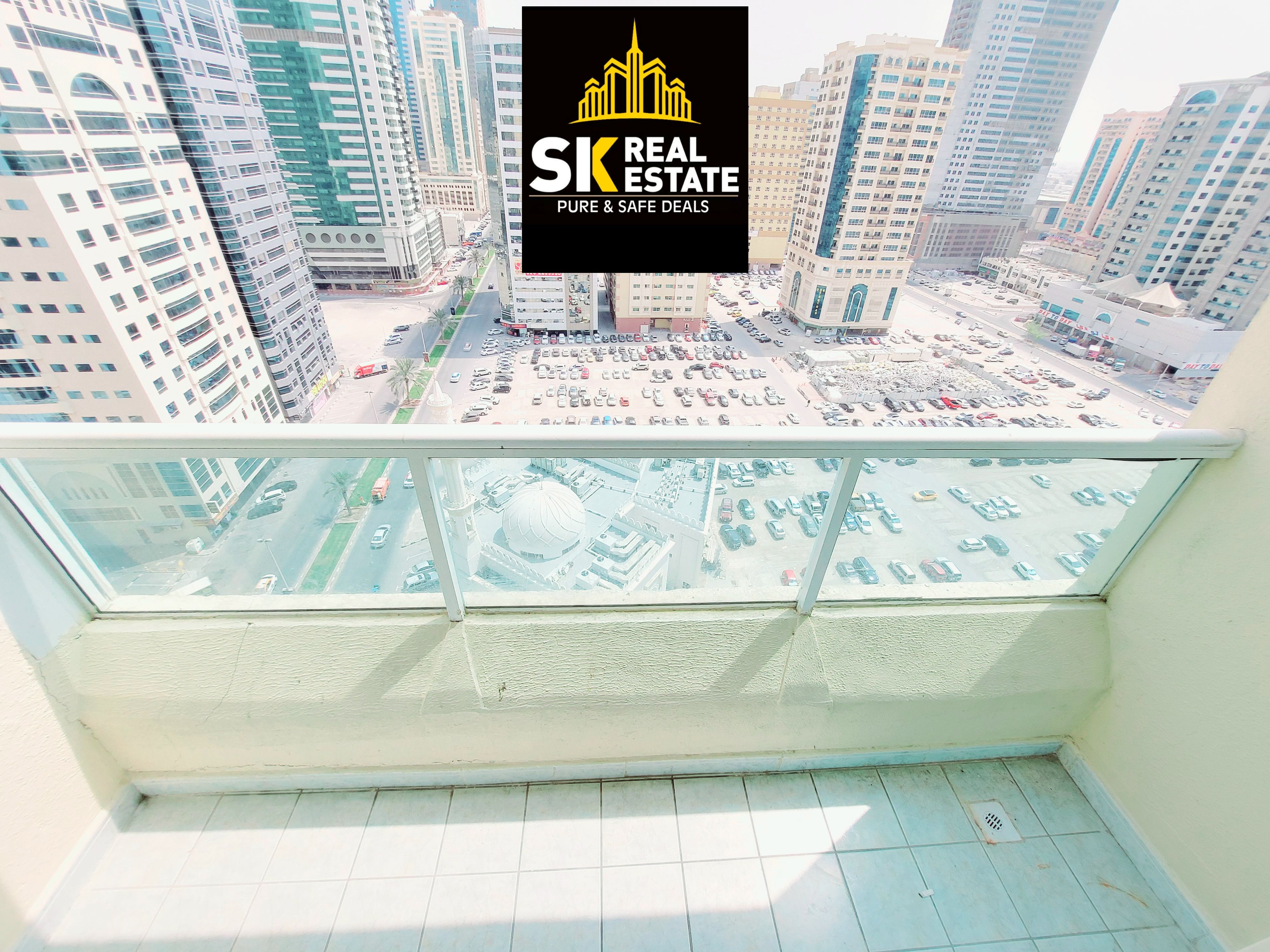 SPACIOUS 2 BHK _ BALCONY OPEN VIEW _ WARDROBE MASTER ROOM _ GYM SWIMMING POOL FREE