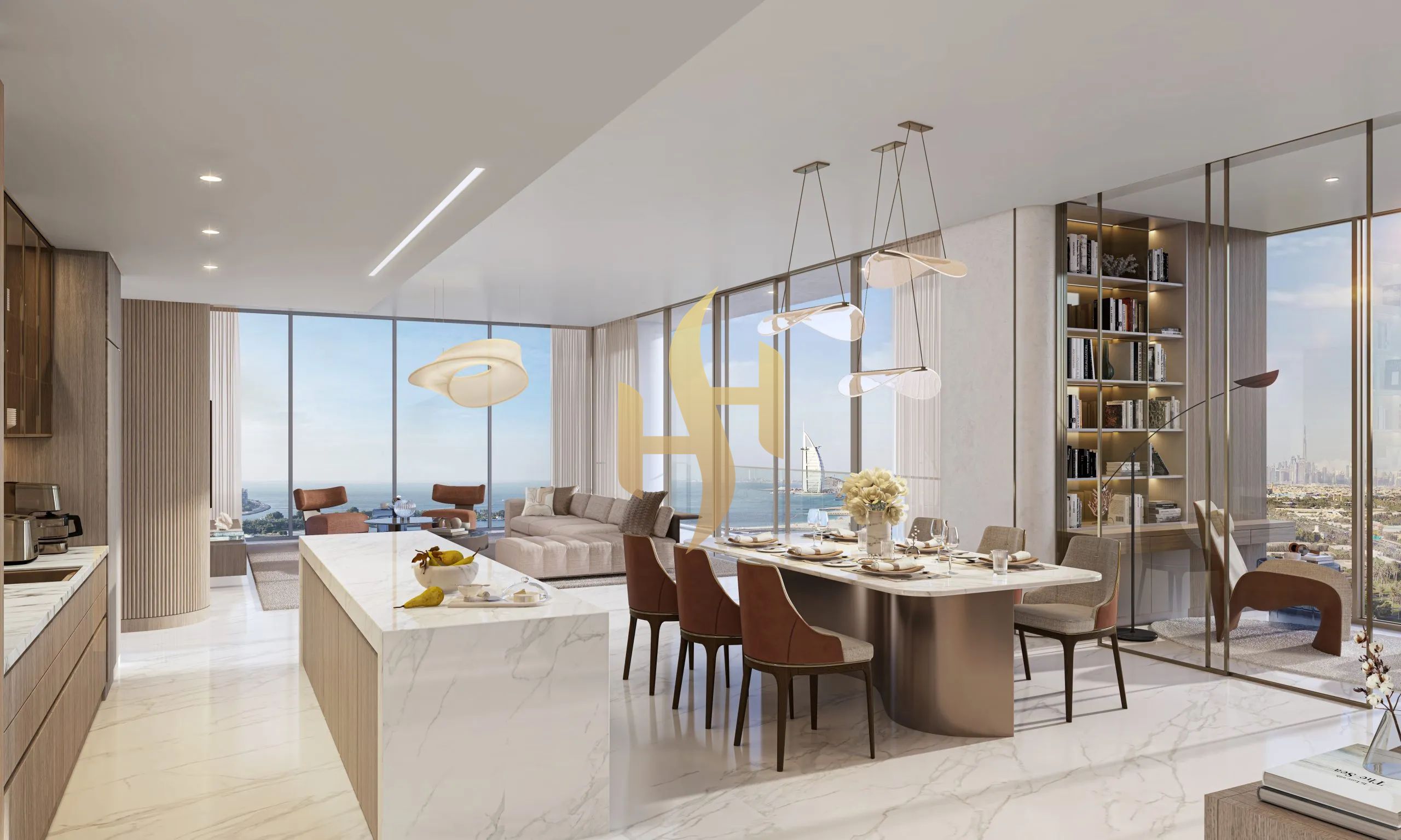 UNOBSTRUCTED SEA VIEW // LUXURY BRANDED FURNISHING