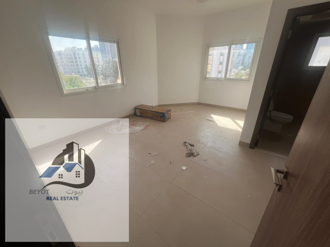 1 Spacious Bedroom Comfortable Living Room Brand New Building (First Occupant) Split Air Conditioning 1 Bathroom with high-quality finishing No