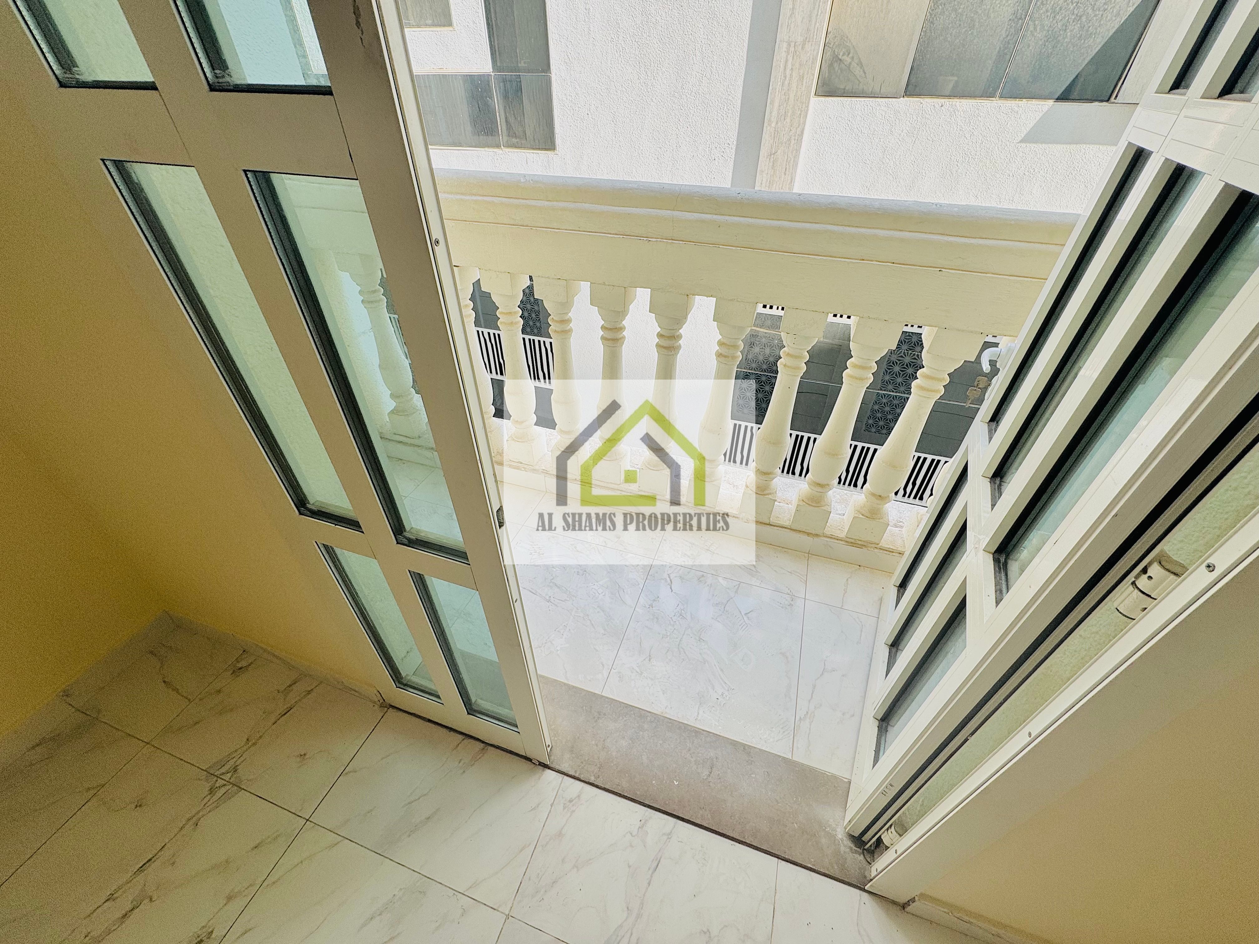 15 Days Free ! Upgraded 1Bhk - 39K ! Parking + Balcony + Wardrobes ! Muwailih