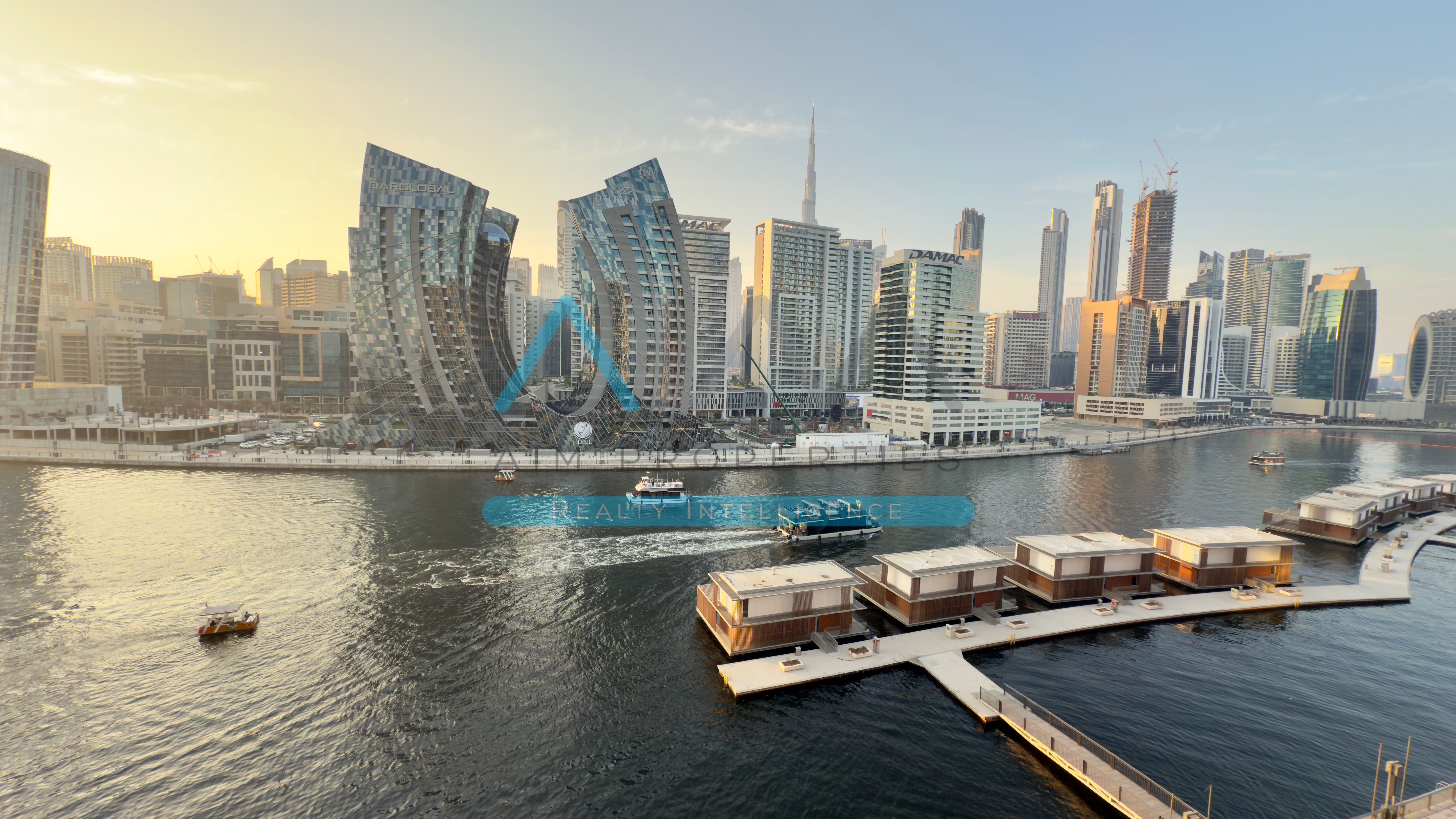 Fully Canal View | Spacious 2-Bedroom Apartment for Rent | Business Bay, Dubai