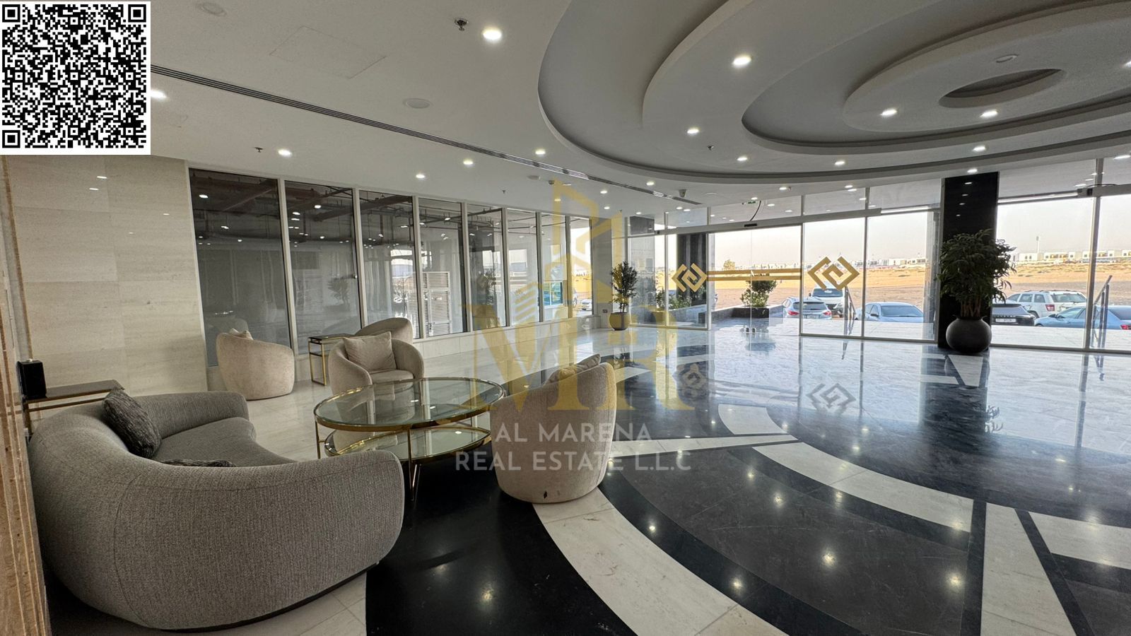 For sale: A distinctive two-bedroom apartment with a living room, featuring a practical design, a spacious balcony, and a private parking space, all w