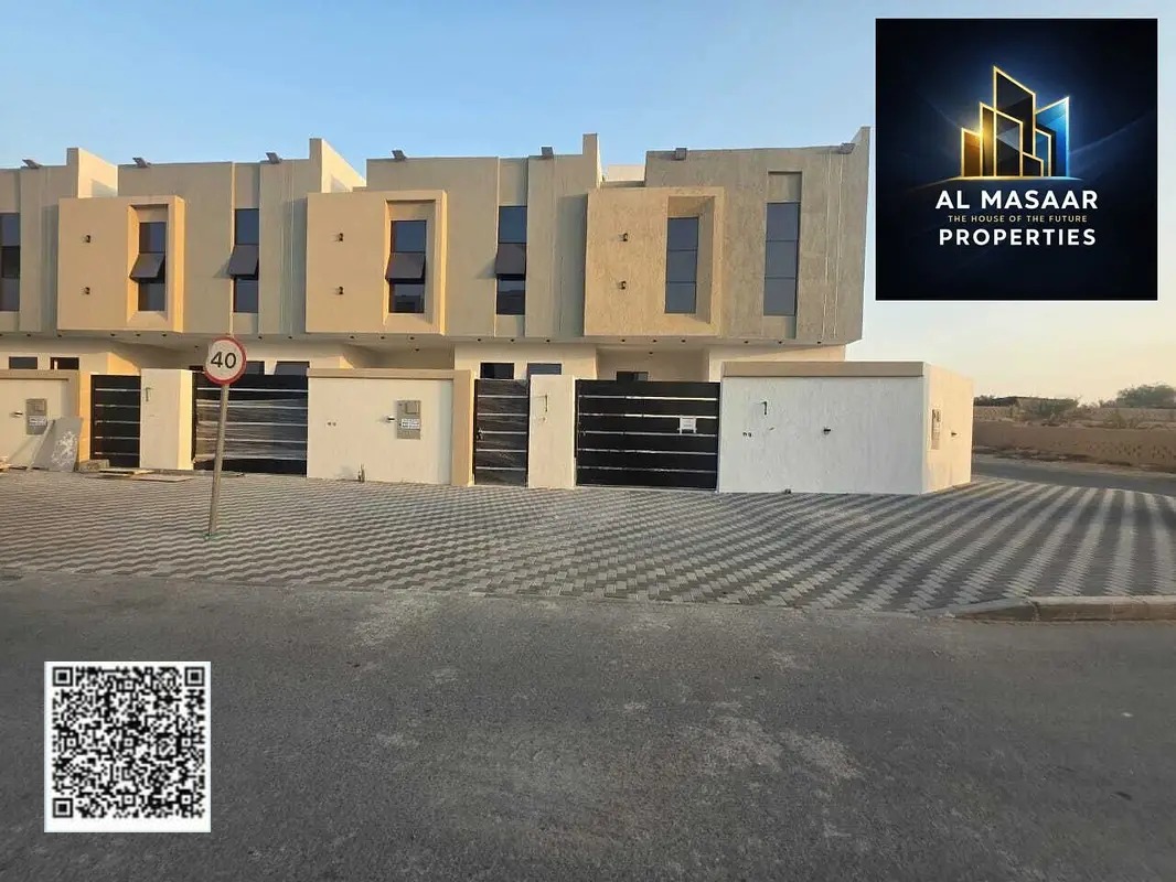 Villa with all registration and ownership fees included, ready to move in, in one of Ajman's most prestigious areas, freehold ownership.