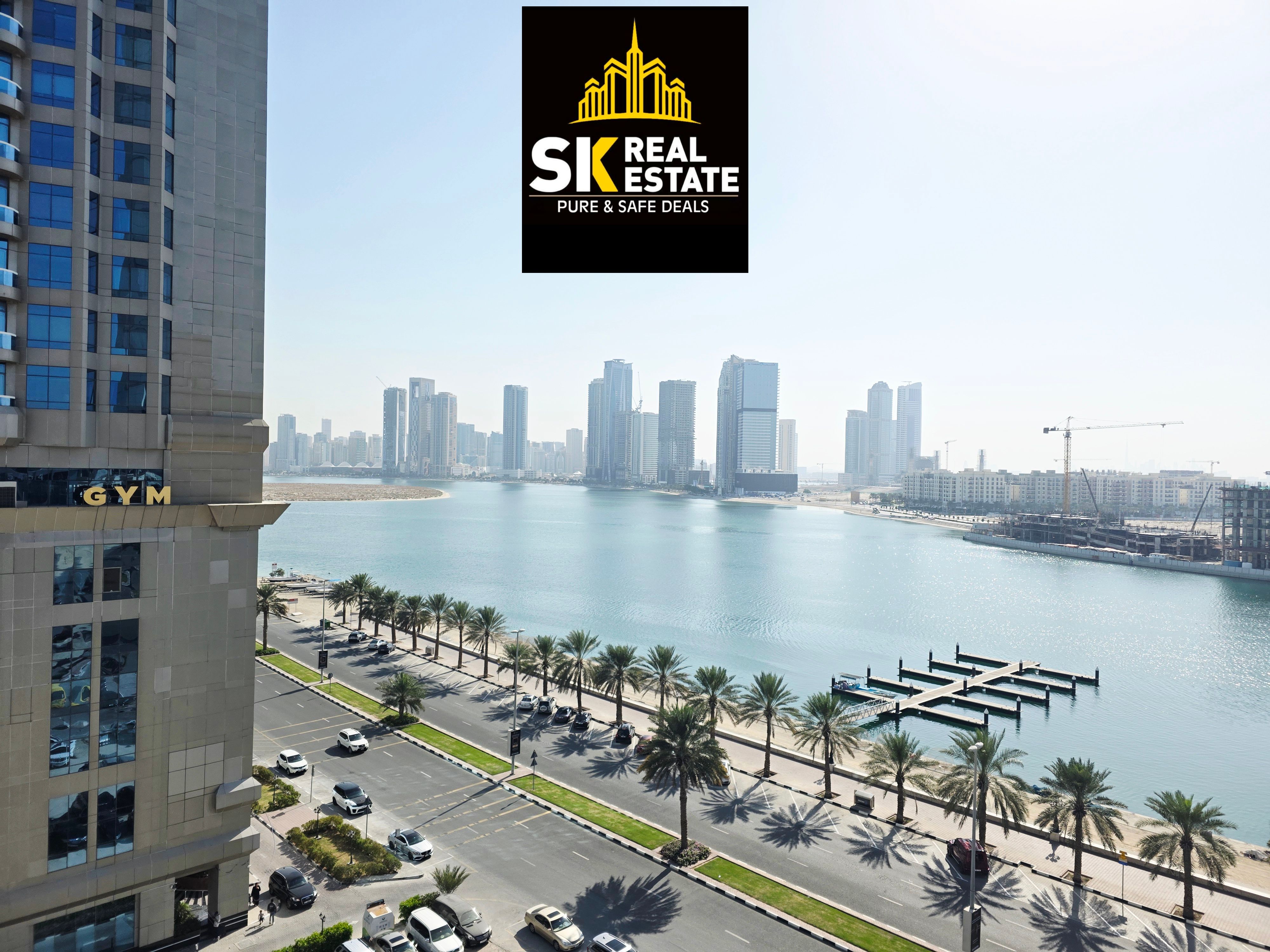 AED 60000/ 2BHK APARTMENT WITH SEA VIEW / PARKING FREE / MAIDROOM