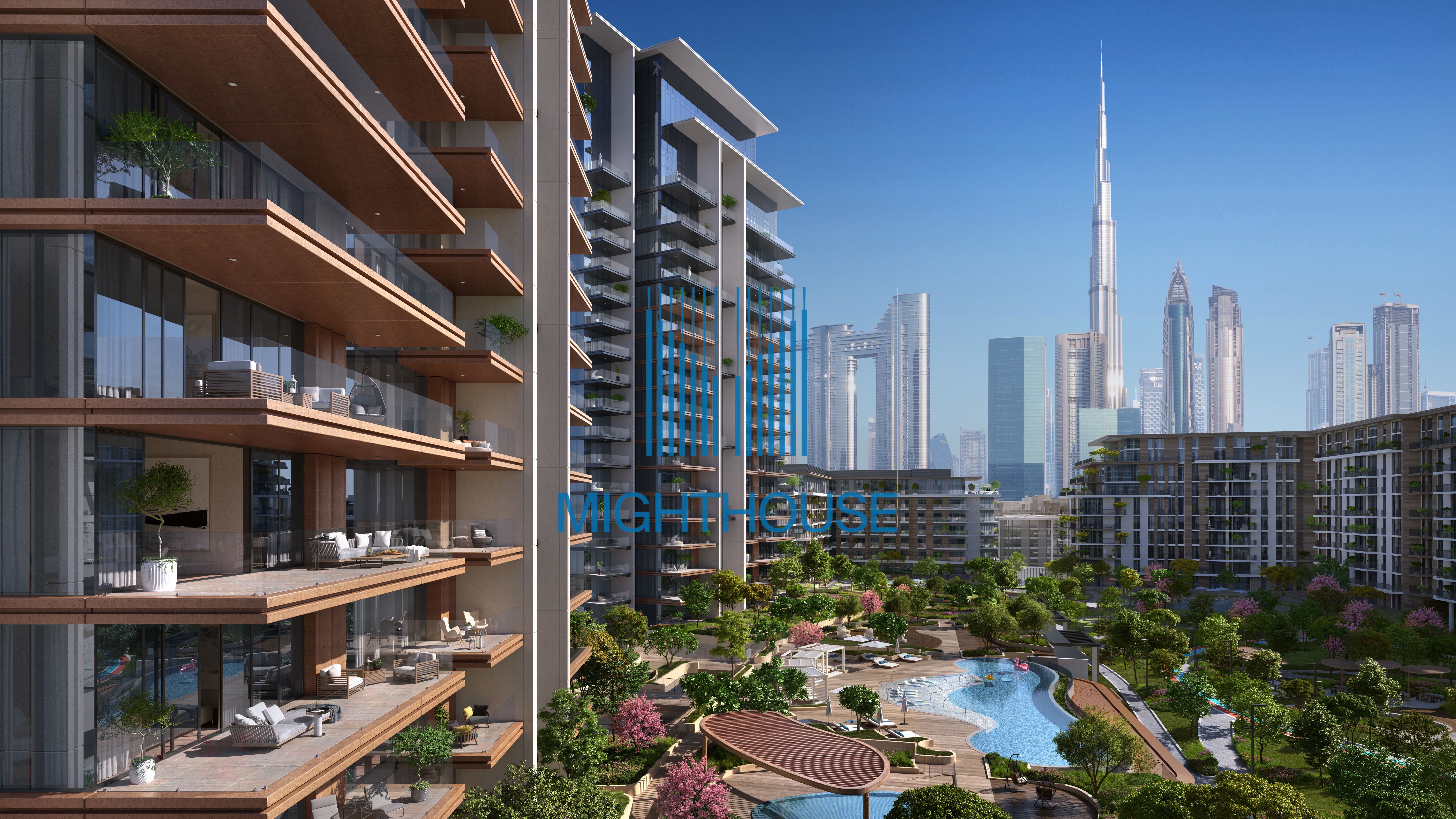 High floor | Full Park view | Ready soon